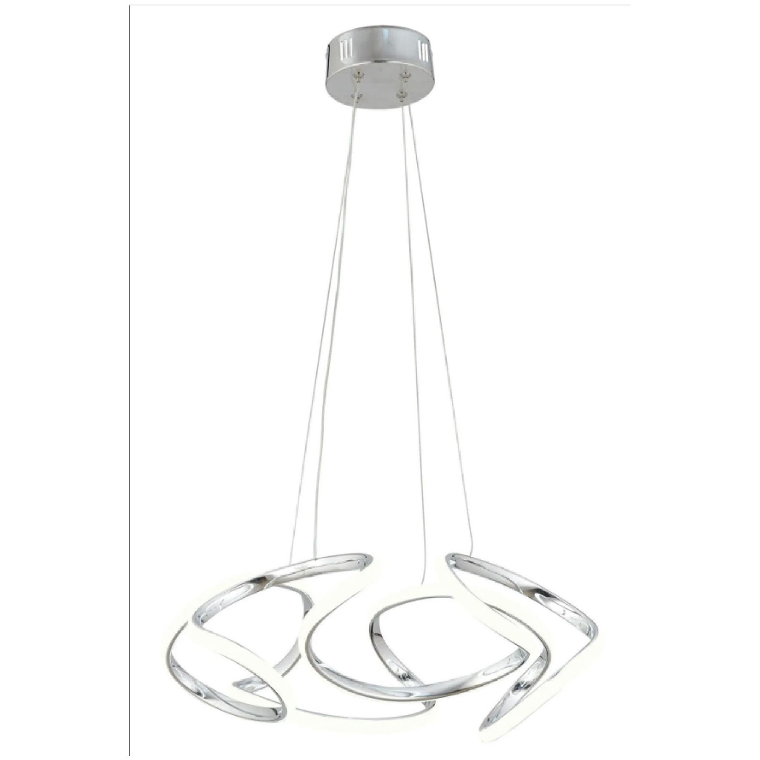Venon Krom Çift Renk Honor LED Avize (660 0007 21 55)