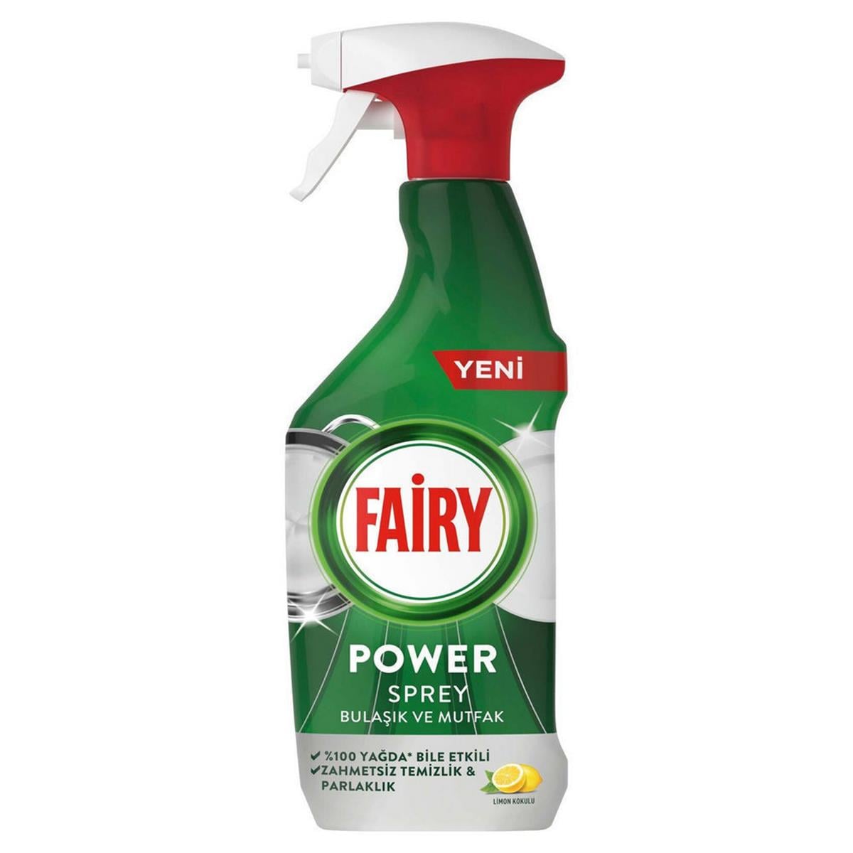 Fairy 500 Ml. 3' ü 1 Arada Bulaşık ve Mutfak Temizleyici Sprey (80705146)