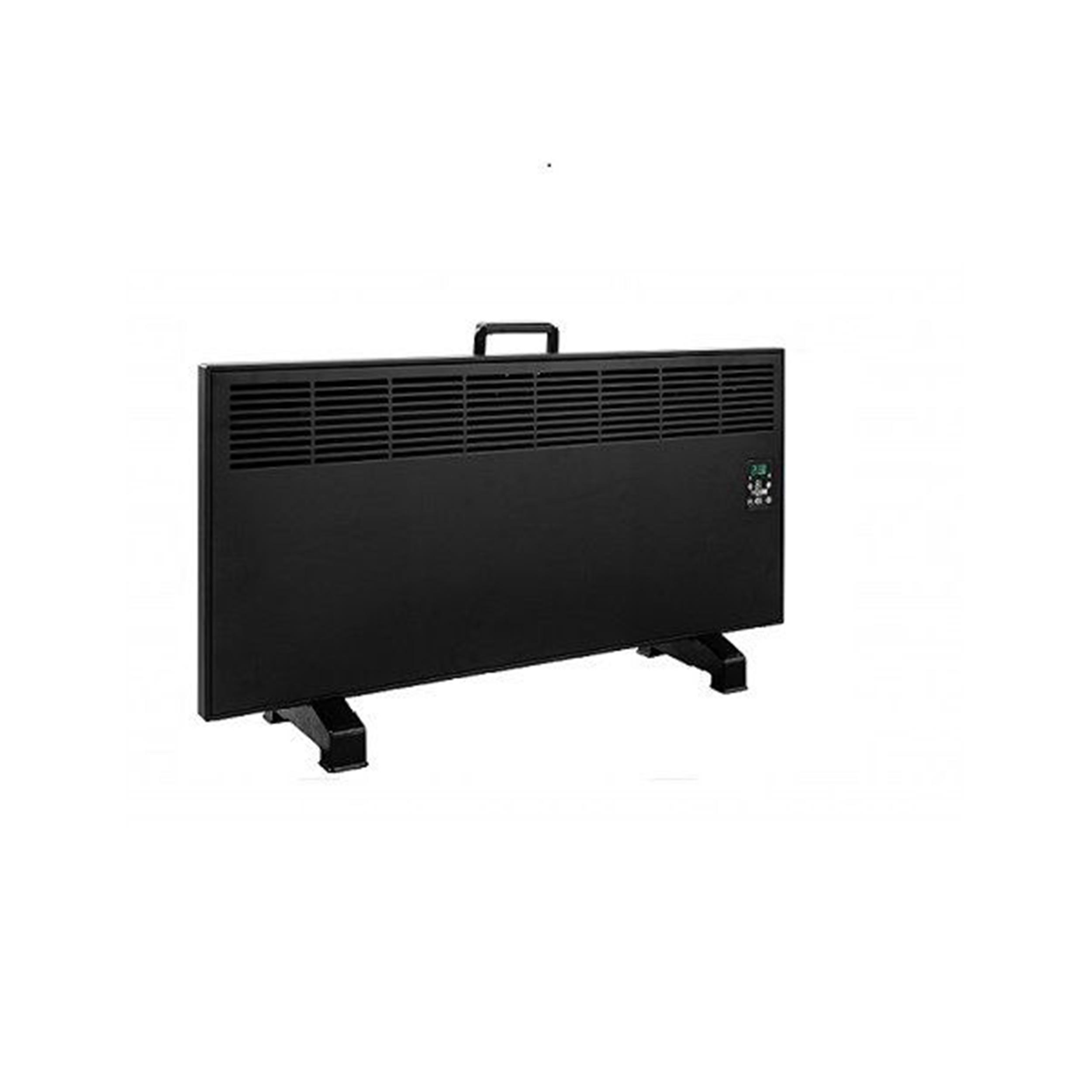 İvigo Siyah 2000 Watt Gofrato Ayaklı Isıtıcı (92411145091929)