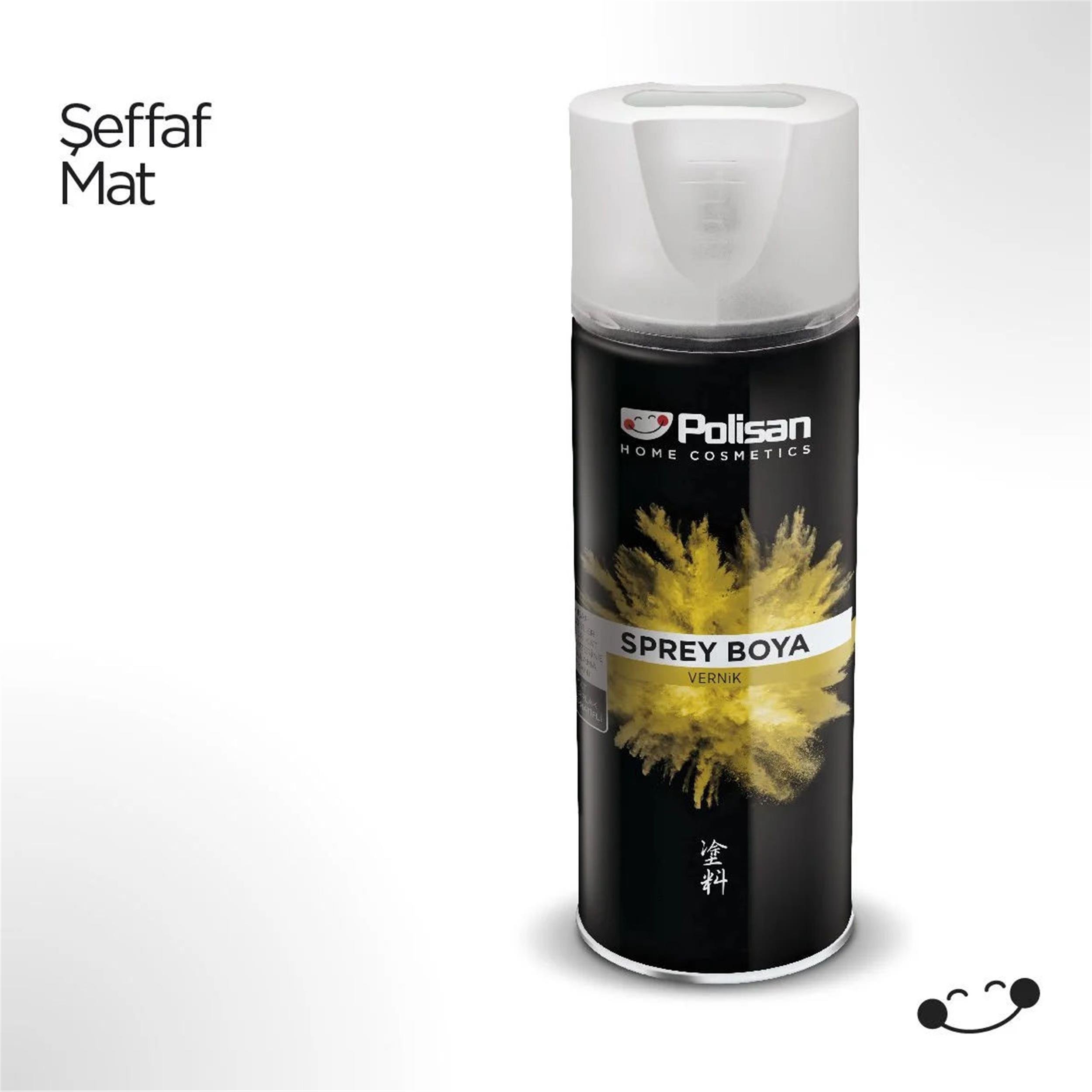 Polisan Mat 400 Ml. Sprey Ahşap Koruyucu Vernik (97800000410)
