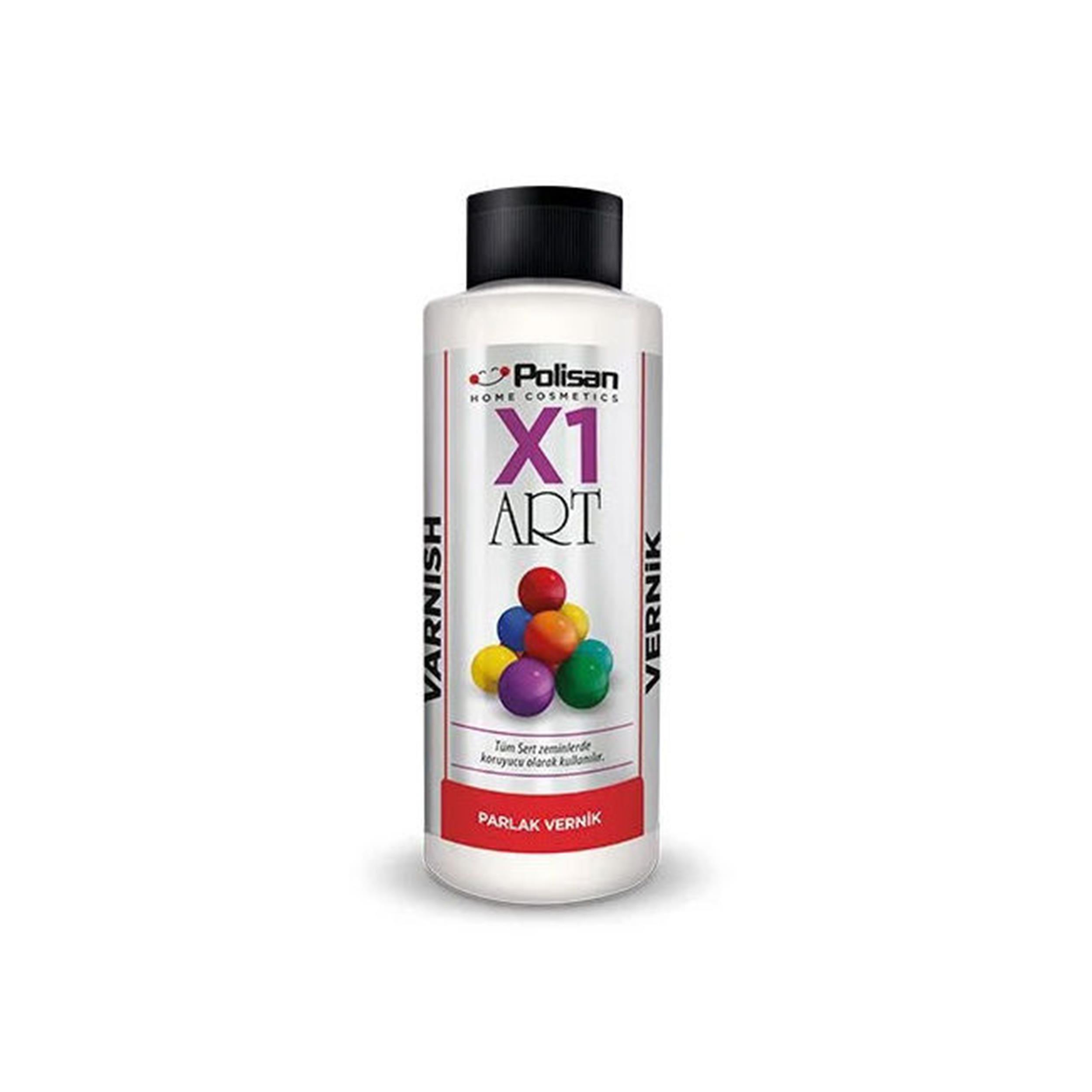 Polisan Parlak 120 Ml. X1 Art Multisurface Ahşap Koruyucu Vernik (98200610200)