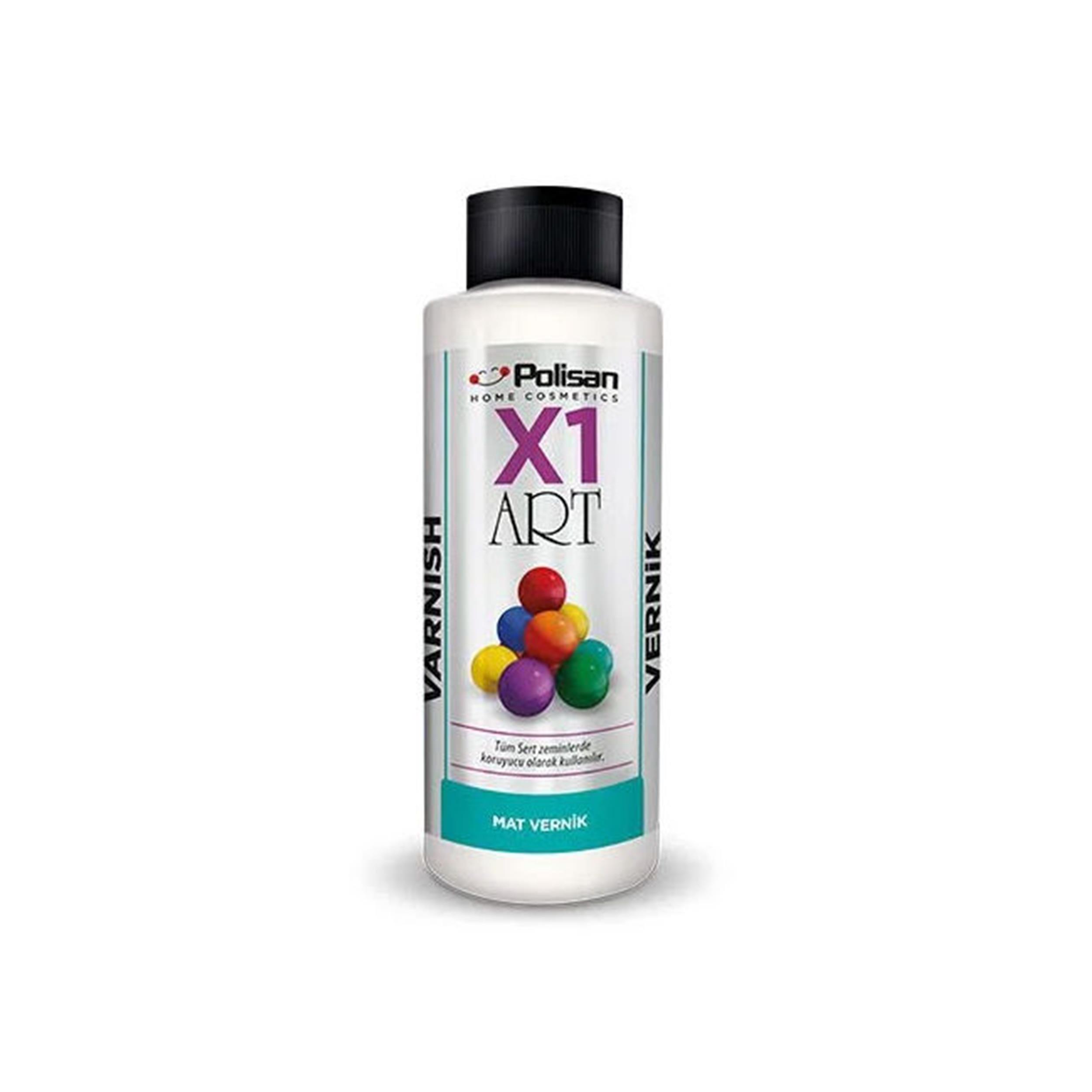 Polisan Mat 120 Ml. X1 Art Multisurface Ahşap Koruyucu Vernik (98200630200)