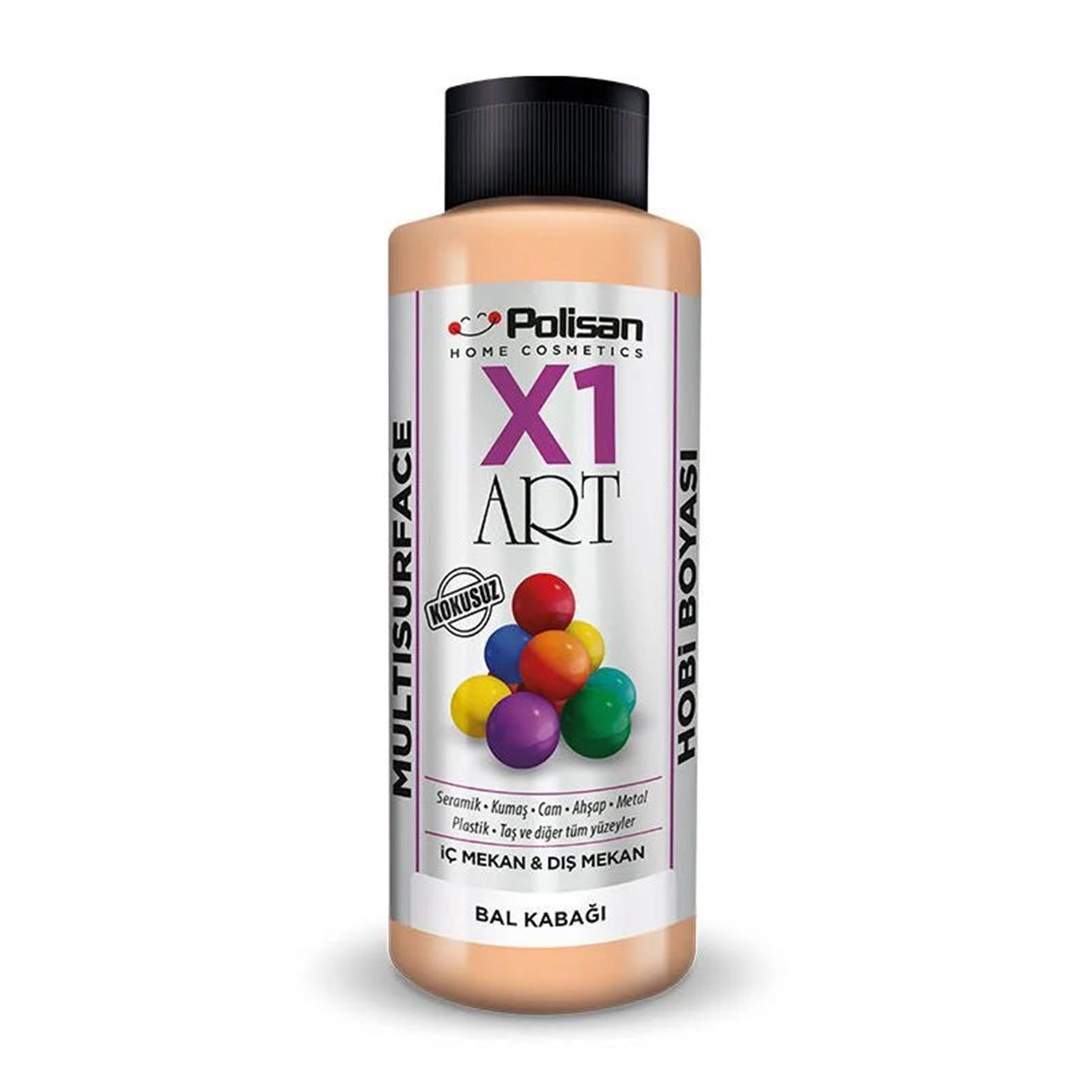 Polisan Bal Kabağı 120 Ml. X1 Art Multisurface Hobi Boyası (98600210200)