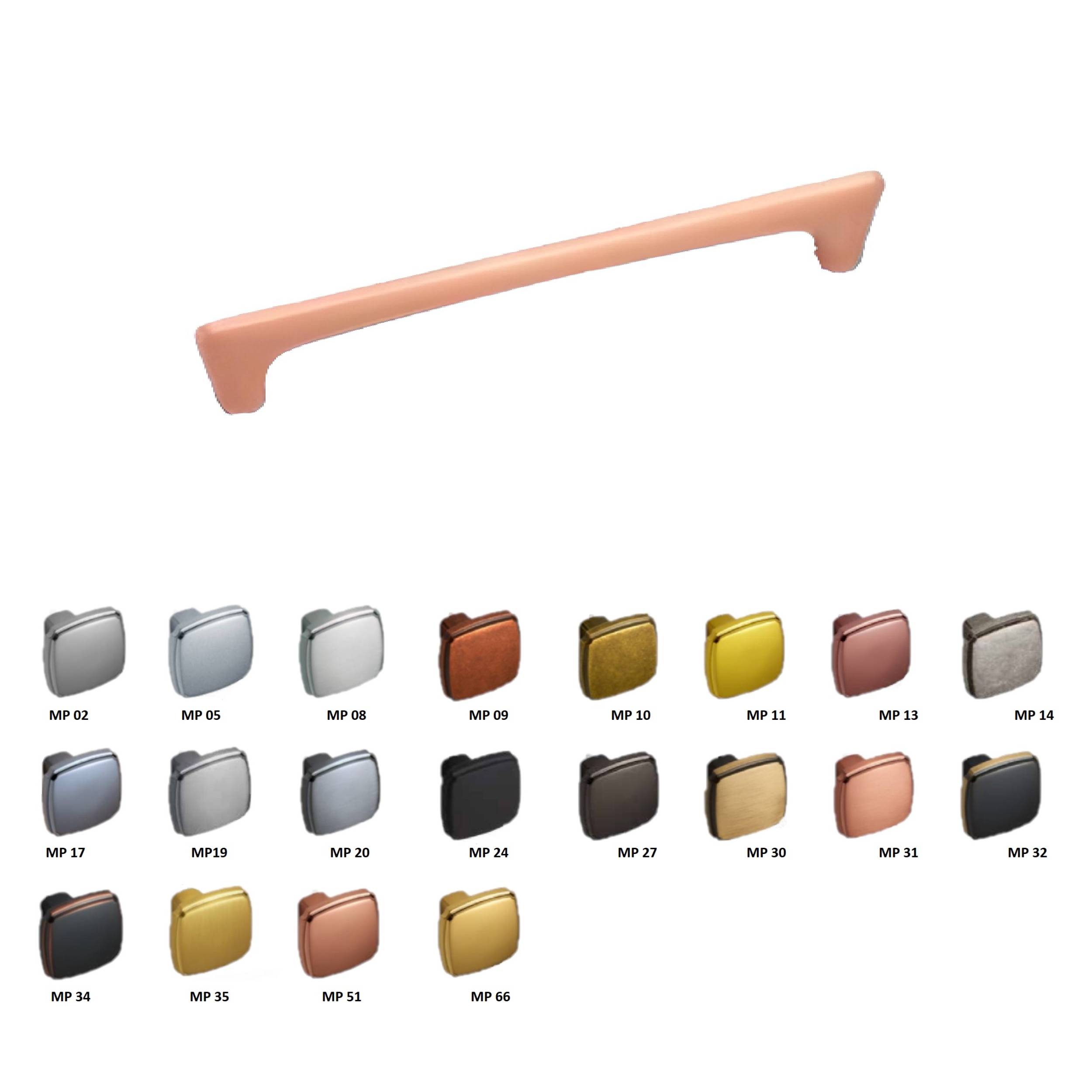 ÇEBİ Mat Siyah 160 mm Çekme Mobilya Kulpu MP24 (A1113160124)