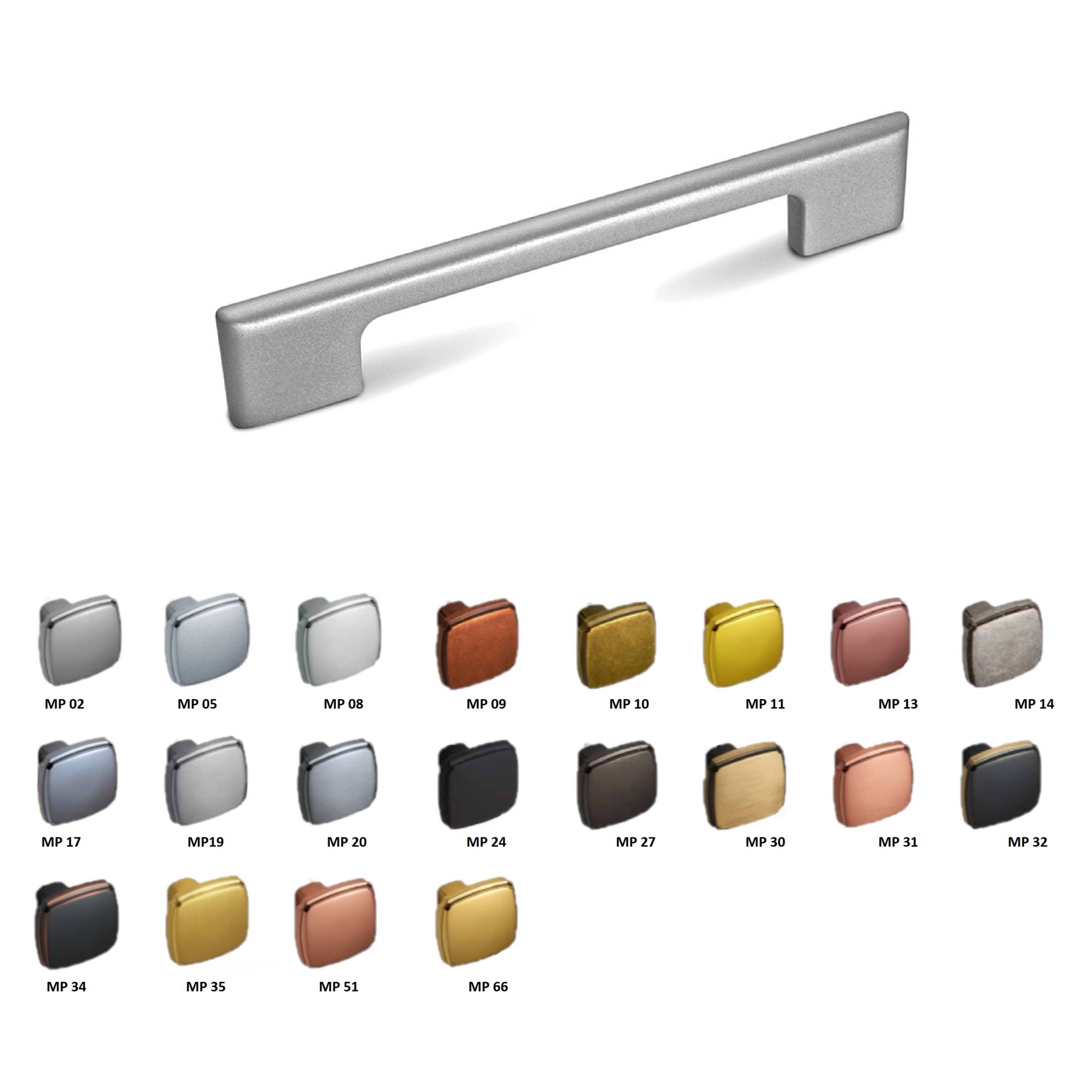 ÇEBİ Mat Siyah 160 mm Çekme Mobilya Kulpu MP24 (A186160124)