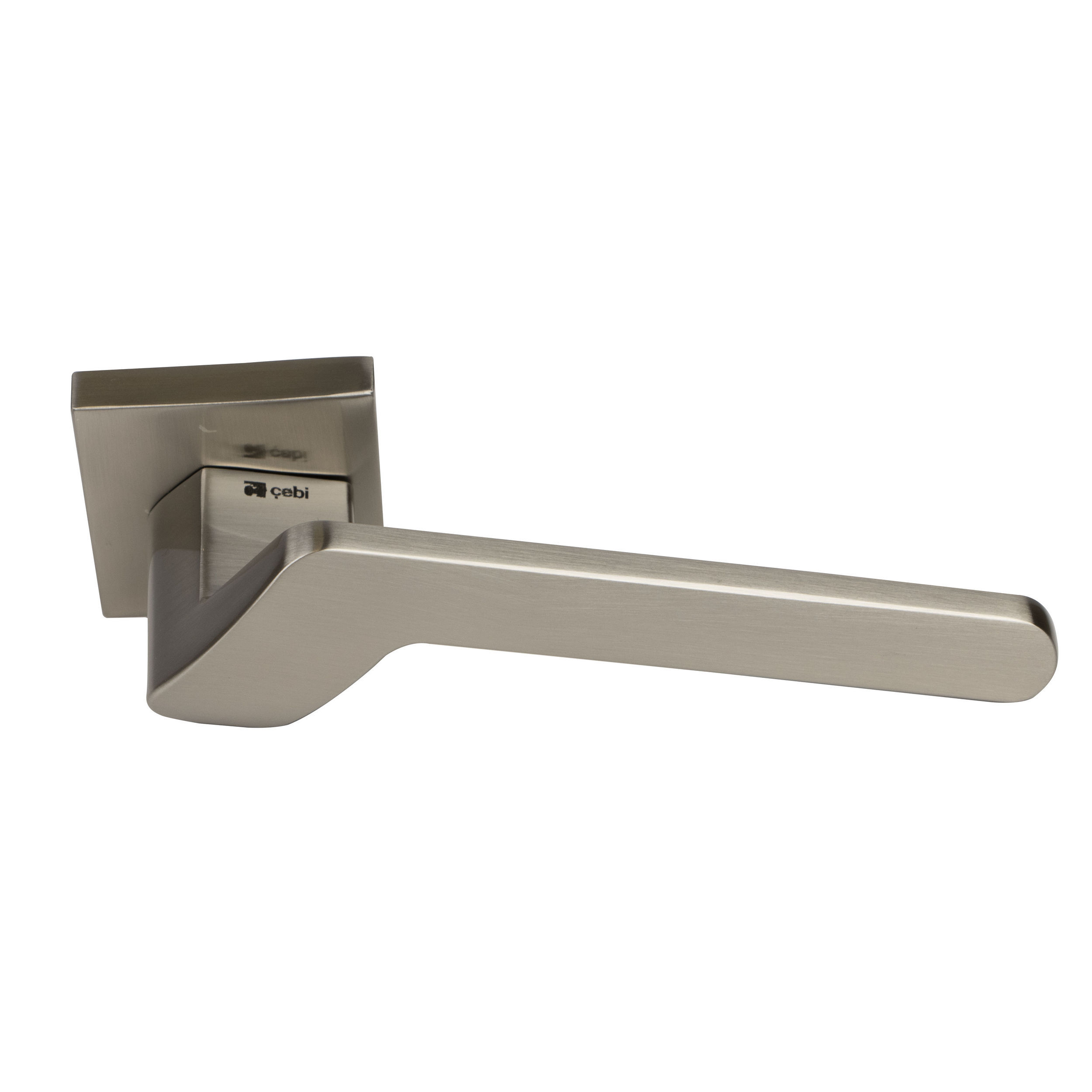 ÇEBİ Saten Rozetli Mono Oda Kapı Kolu MP08 (A520111108)