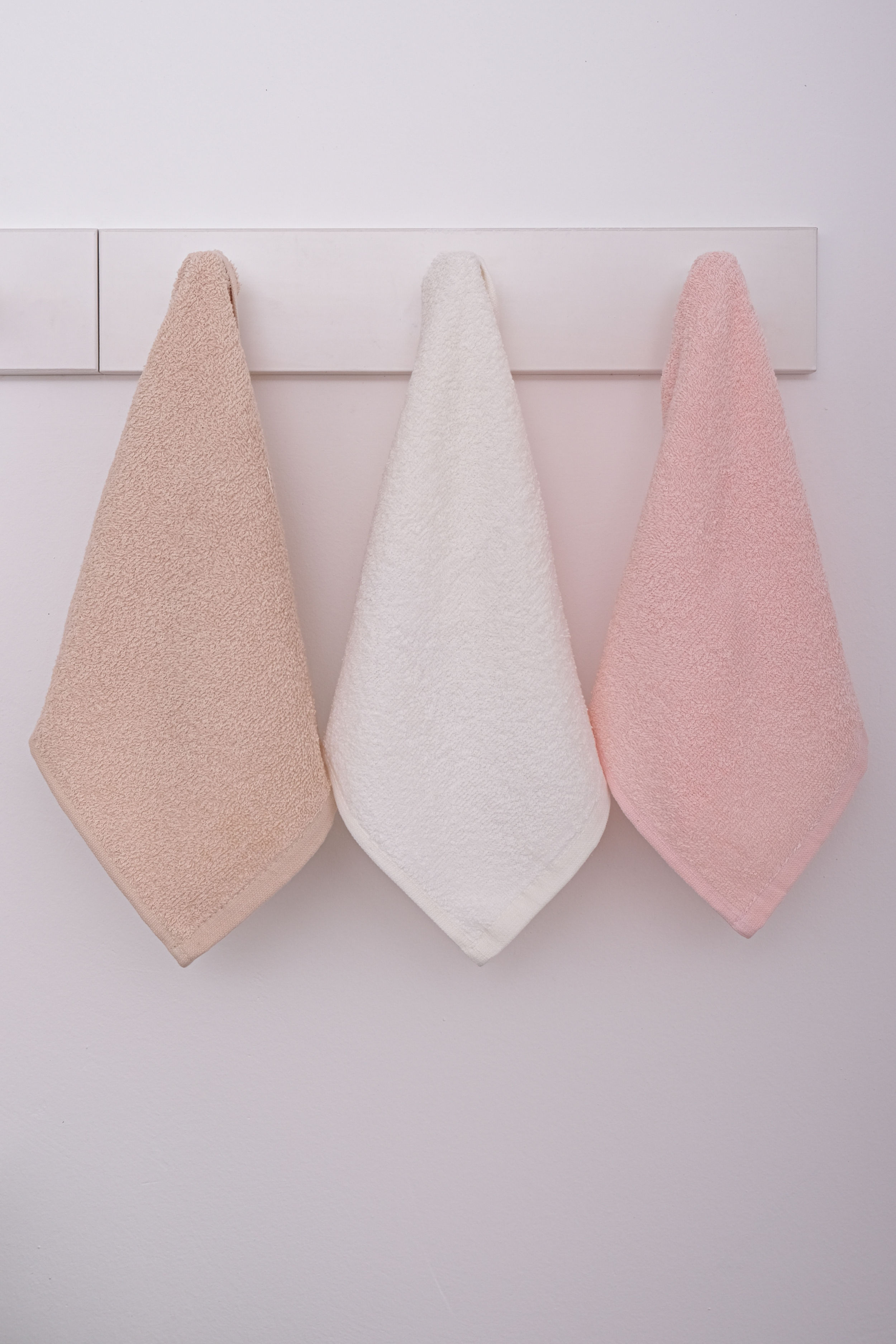 Afeks Home Krem - Pudra - Cappiccino 30x50 cm Üçlü Mutfak Havlusu (AFEKSHOME.40026)