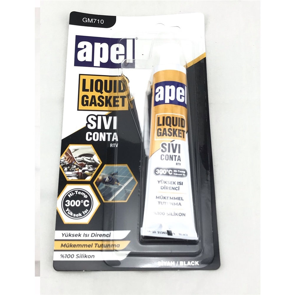 APEL Siyah 50 gr Tüp Sıvı Conta (APEL.111)