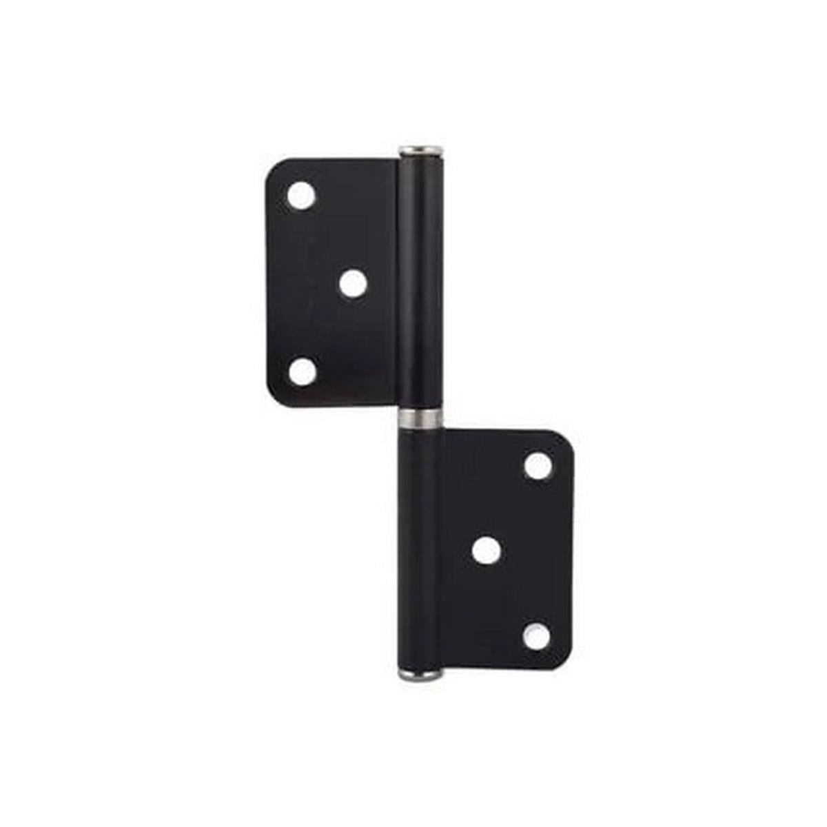 Ar-Pat Mat Siyah 12 cm Çelik Yönsüz Menteşe (AR-C103-10)