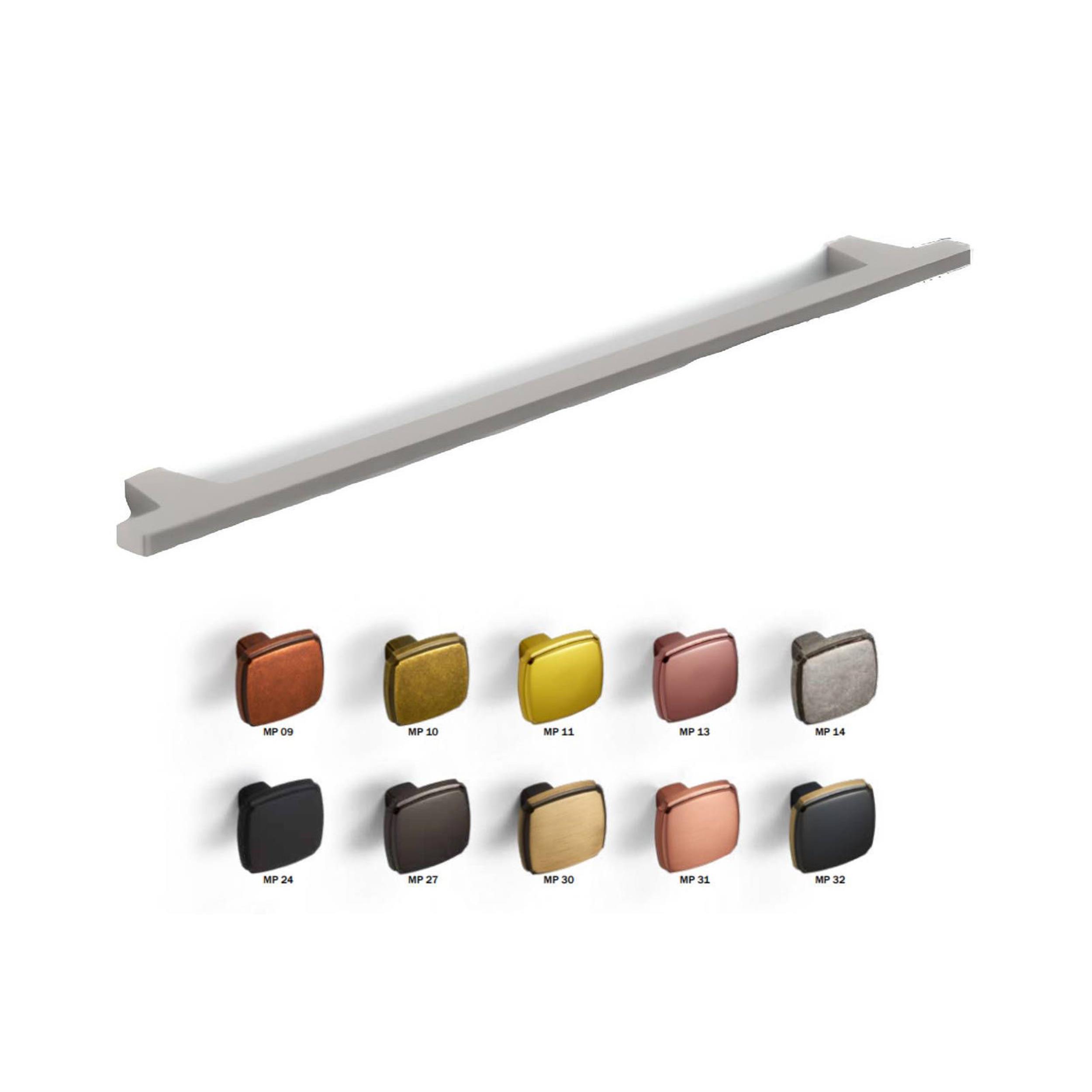 ÇEBİ Mat Antrasit 160 mm Çekme Mobilya Kulpu (B963160127)