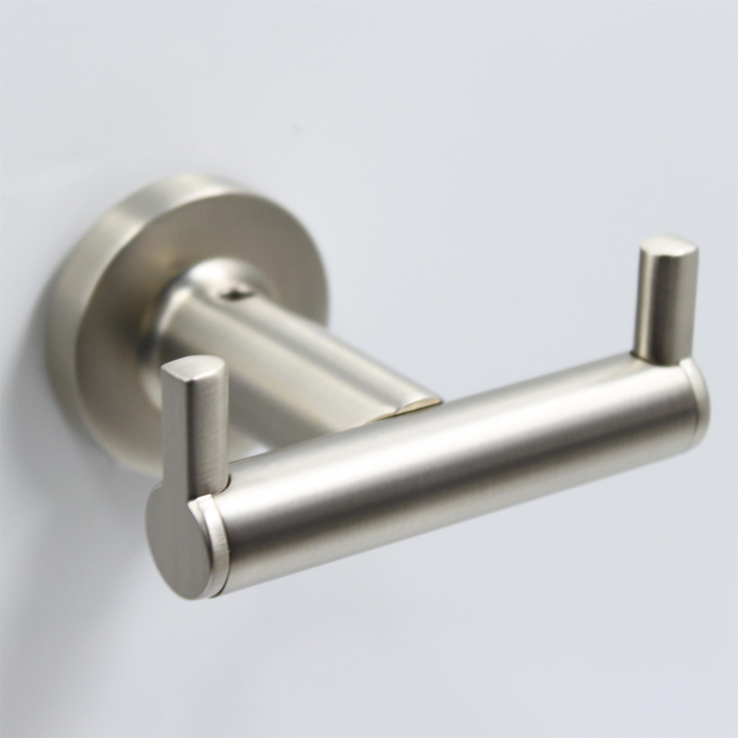 System Nikel Saten Mat Hoop İkili Askılık (BA1003 012 NBM)