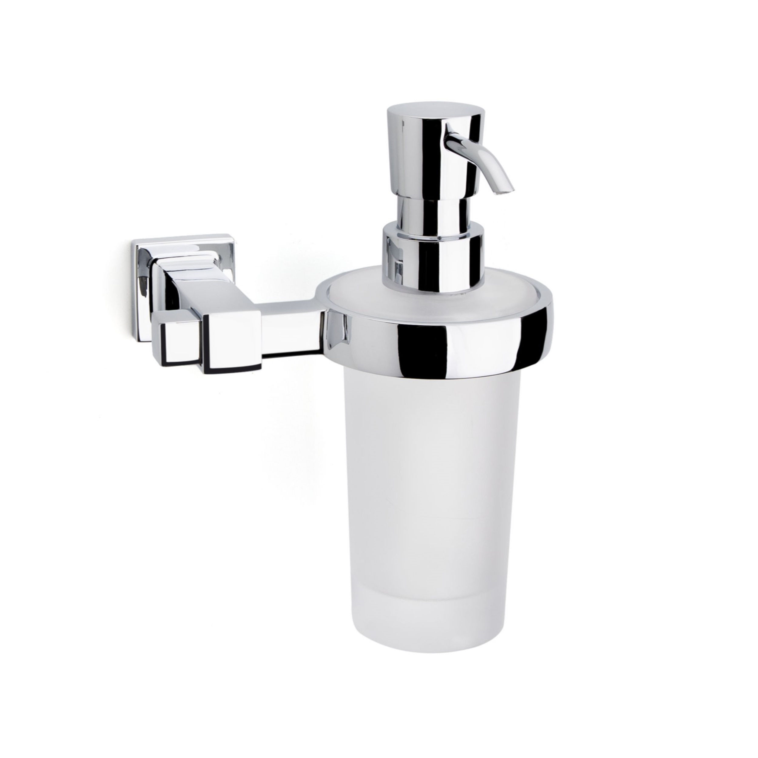 System Krom Beyaz Sıvı Sabunluk (BA1006 006 CR-C1)