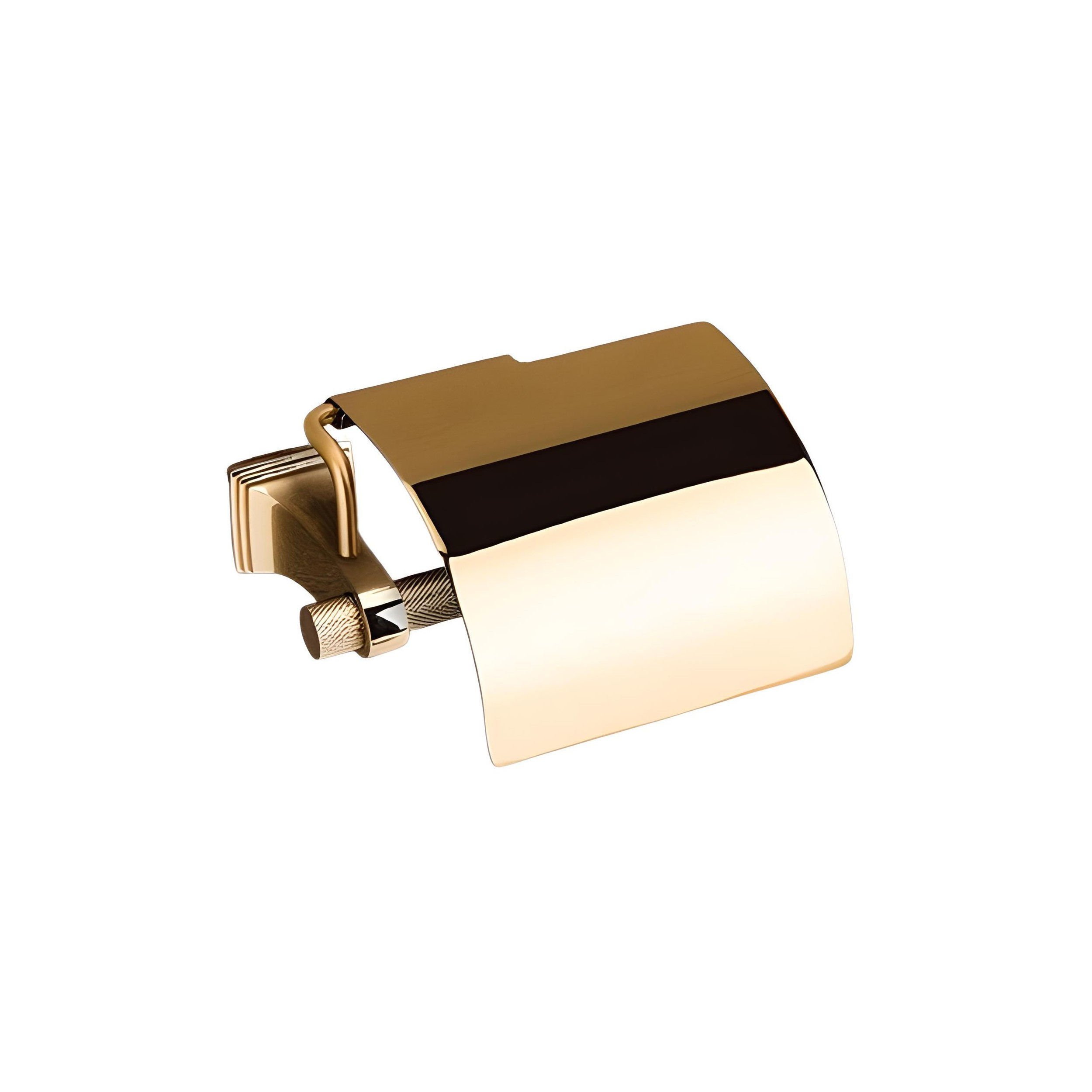 System Altın Sparkline Kapaklı Tuvalet Kağıtlığı (BA1014 010 GL)