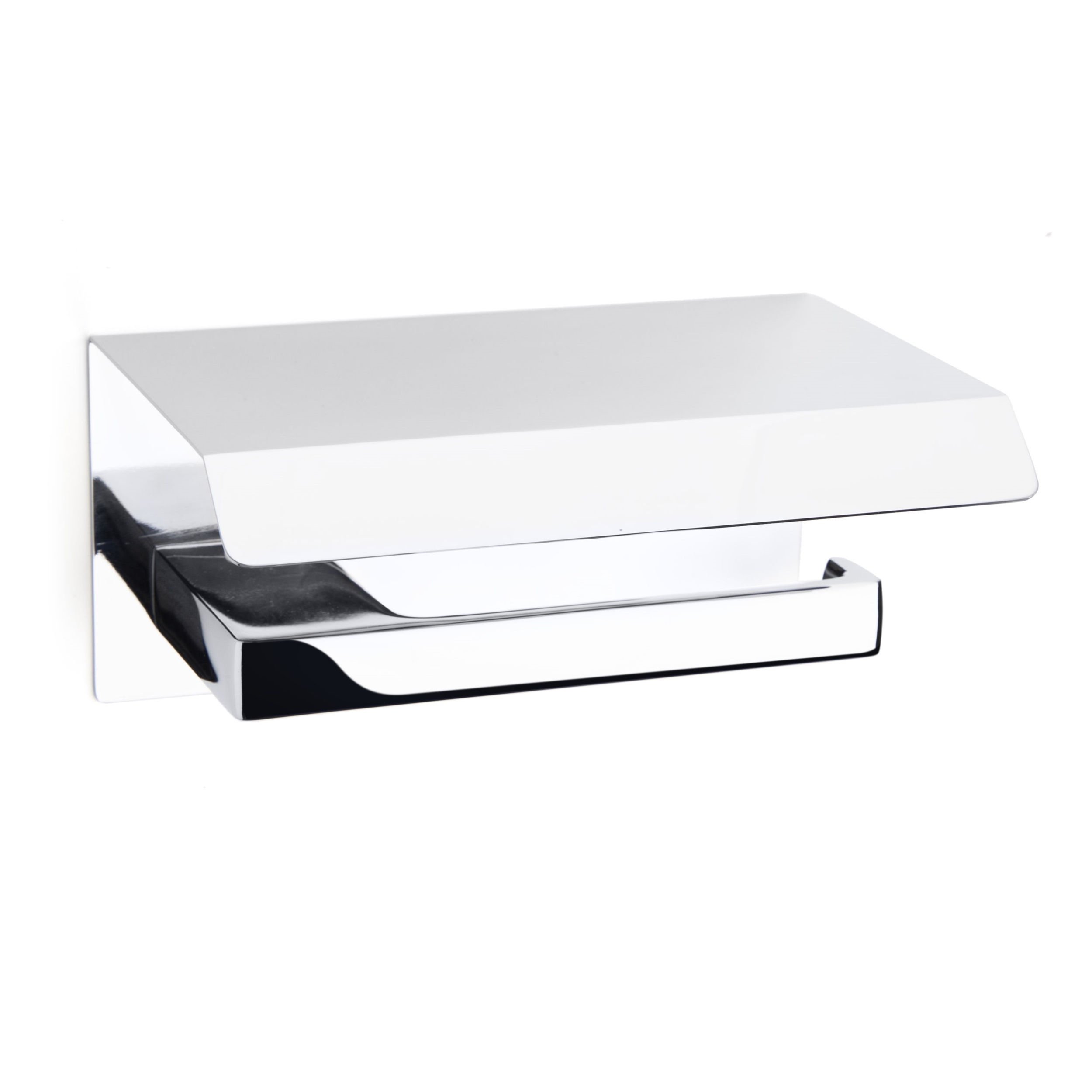 System Krom Flat Kapaklı Tuvalet Kağıtlığı (BA1019 011 CR)