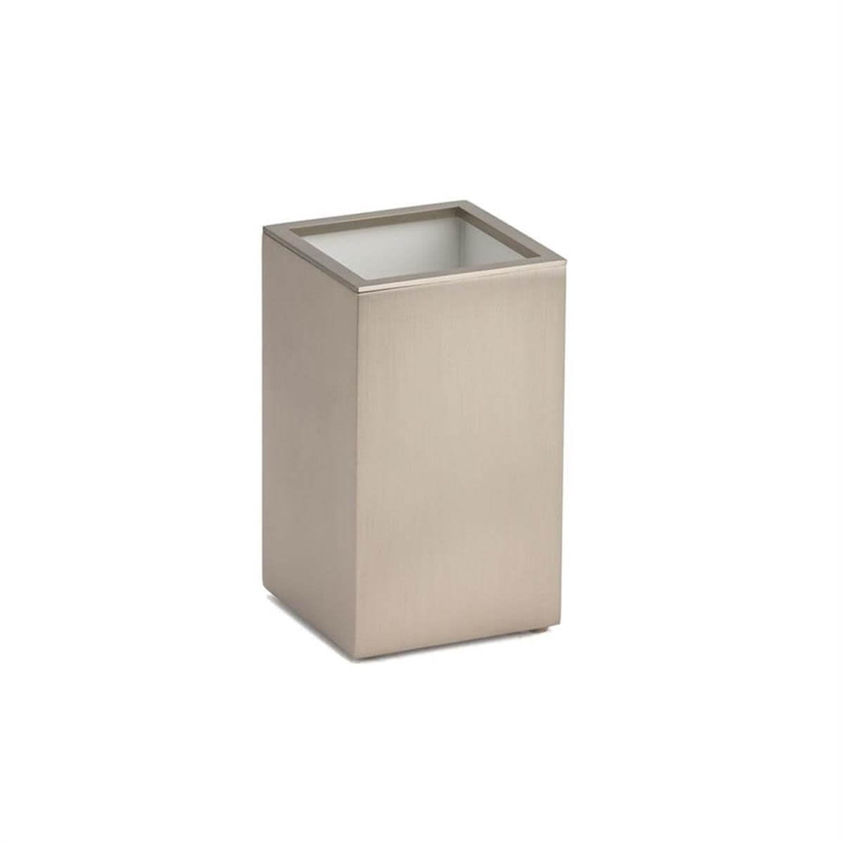 System Nikel Saten Mat Tezgah Üstü Diş Fırçalık (BA2002 007 NBM)