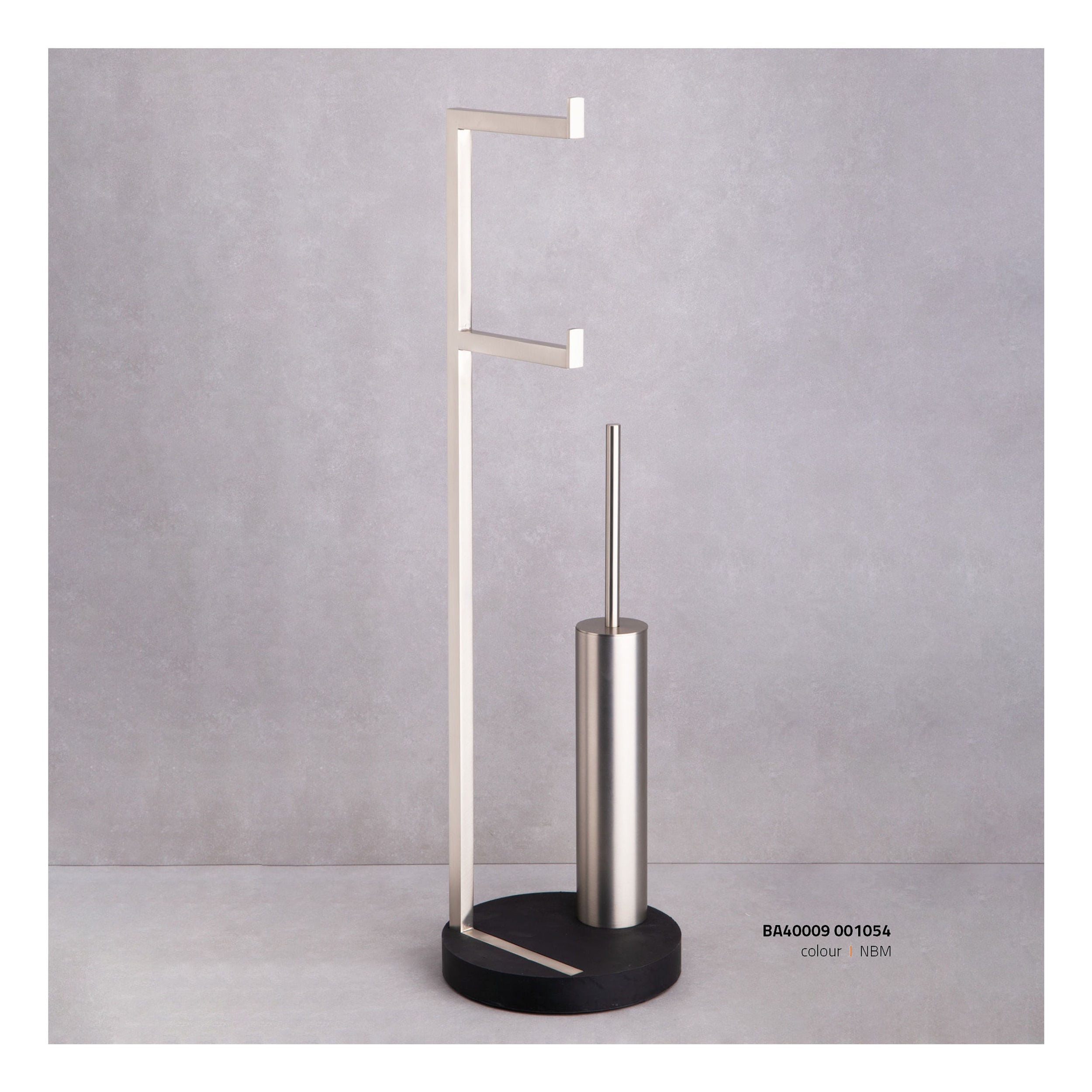 System Nikel Saten Mat Hareketli WC Set (BA4009 050 NBM)