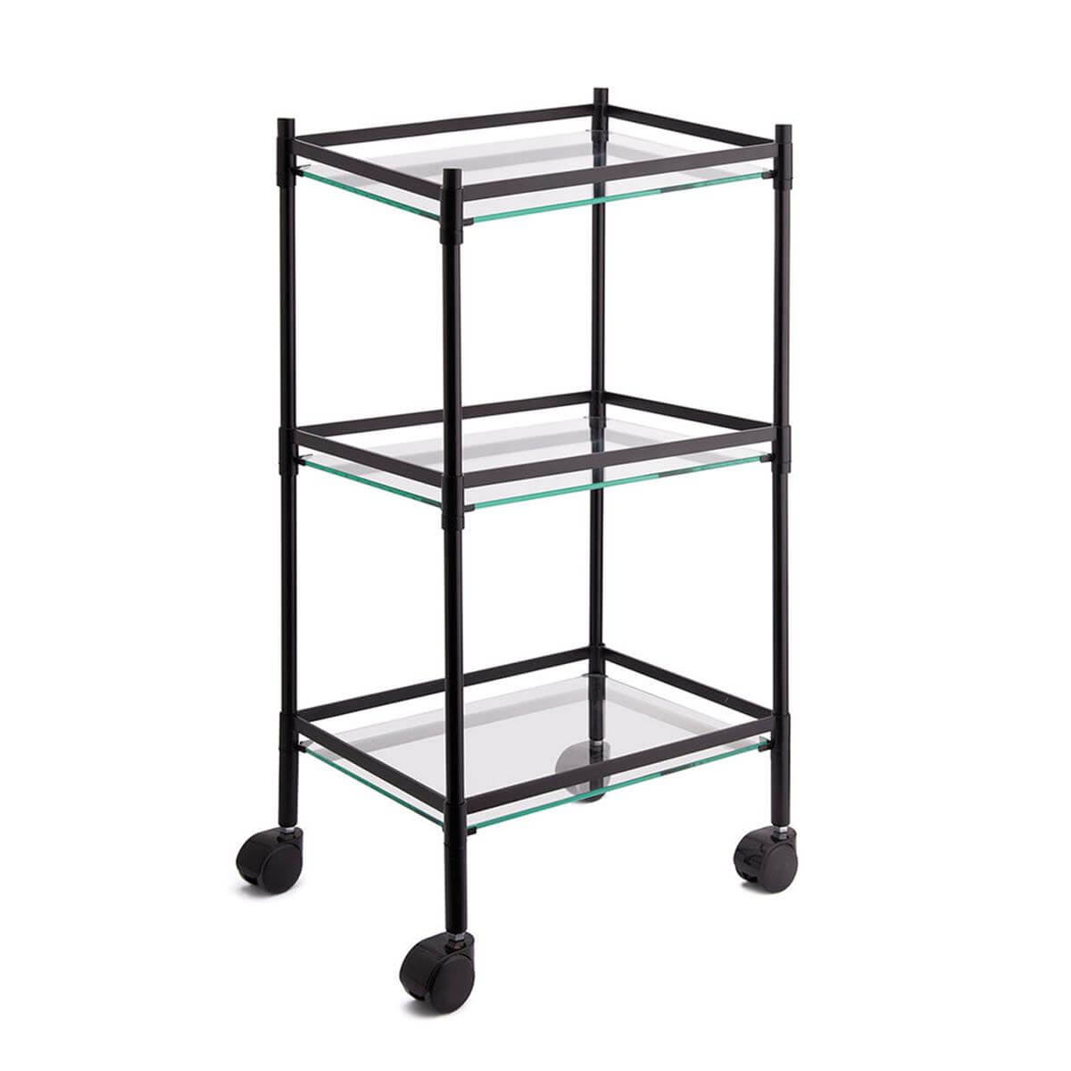 System Siyah Banyo Sehpası (BA4022 040 AL6)