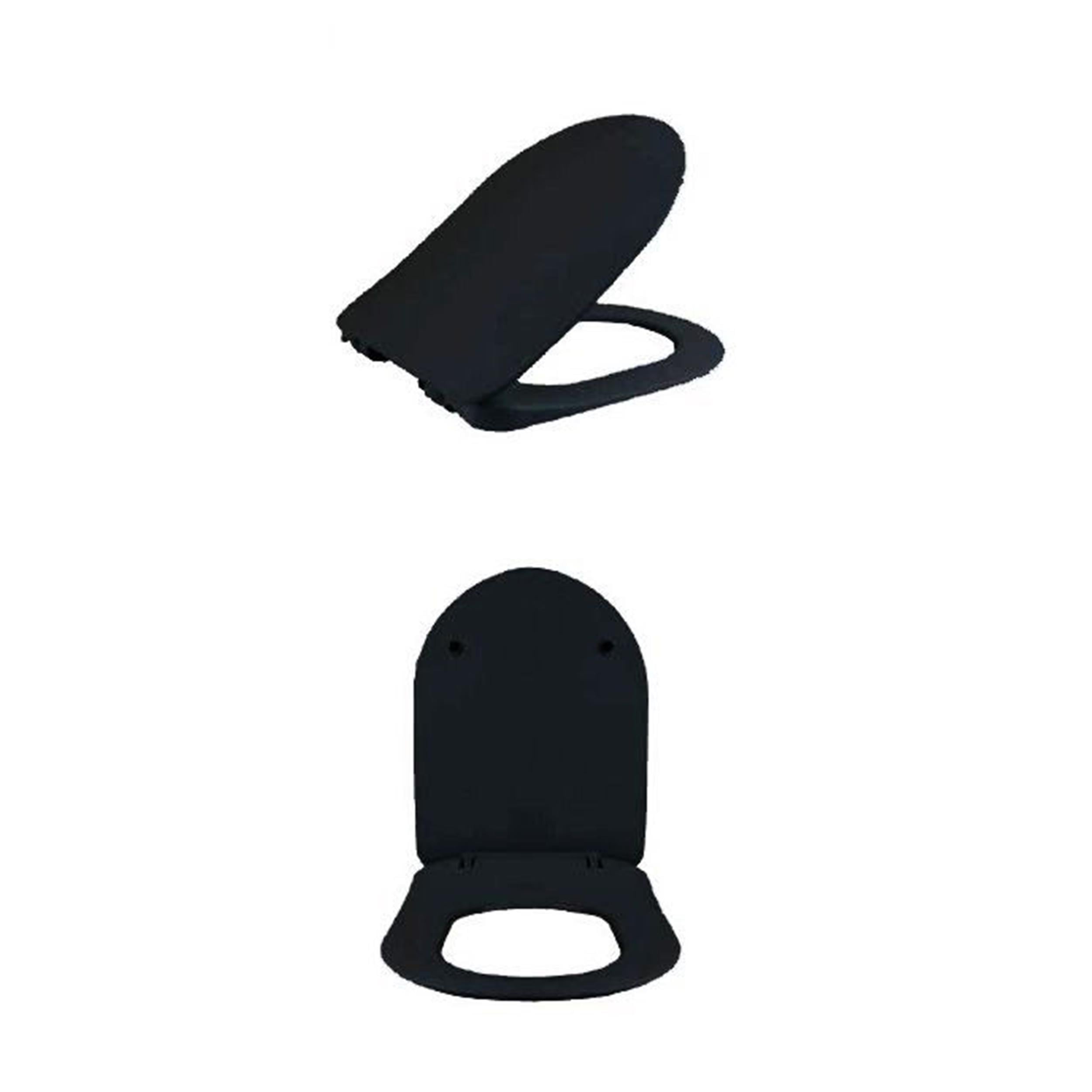 Bagno Mat Siyah Gala Slim Soft Close Klozet Kapağı (BG.101514300-MS)