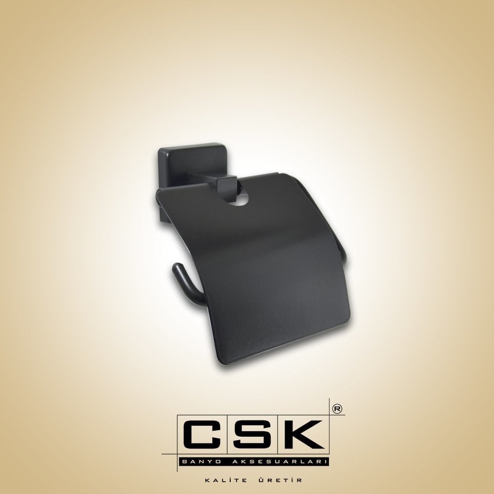 CSK Mat Siyah Aksu Kapaklı Kağıtlık (CSK/AKS12405)