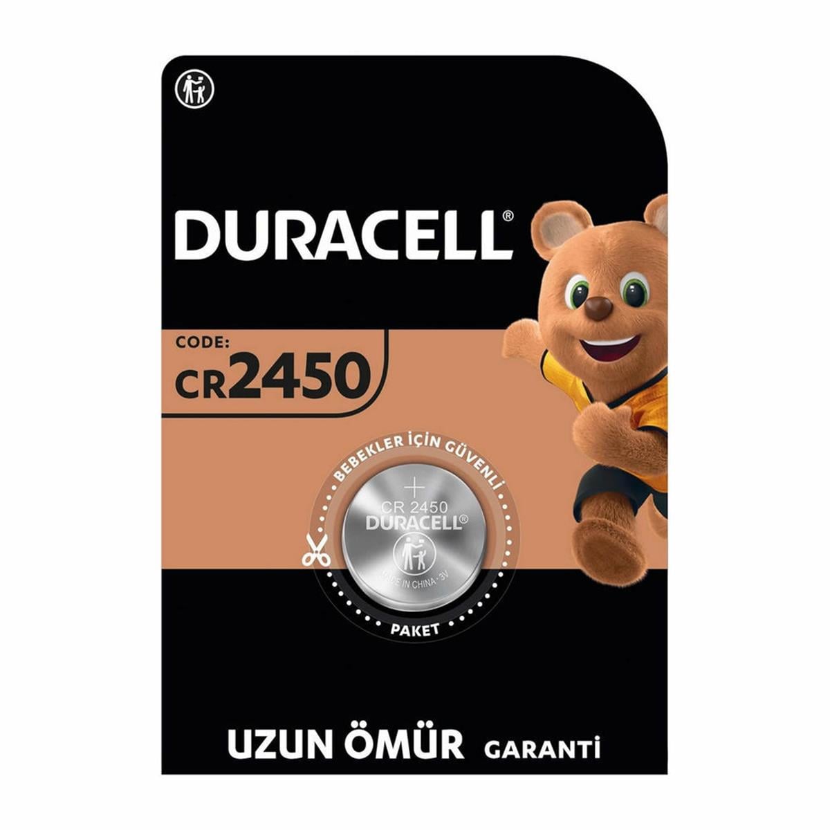 Duracell CR2050 3 Volt Düğme Pil (DRCL-0881)
