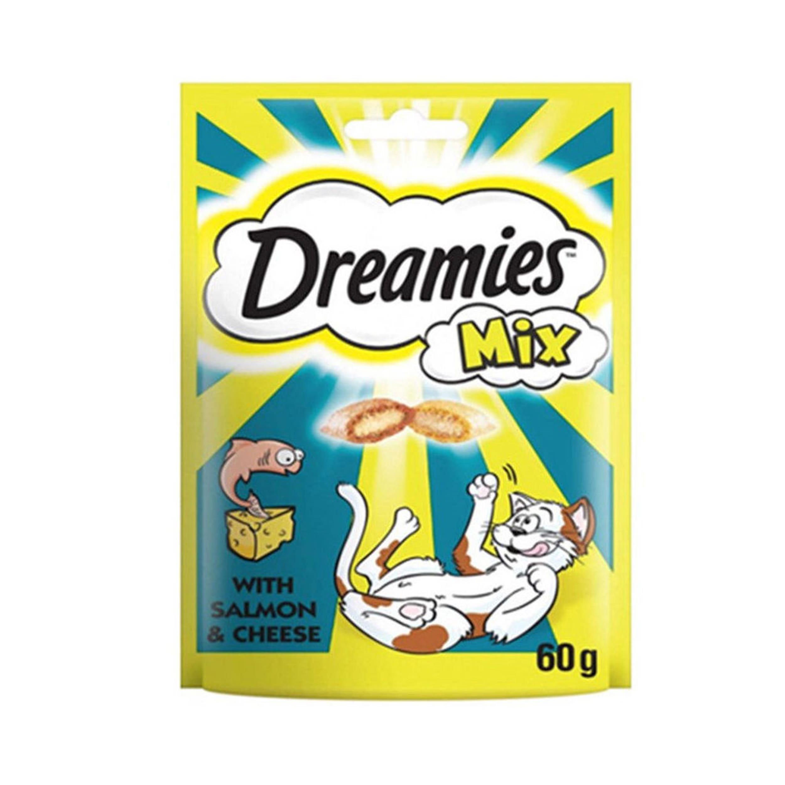 Dreamies Somon ve Peynirli Mix Kedi Ödül Maması (DREAMIES.329216)