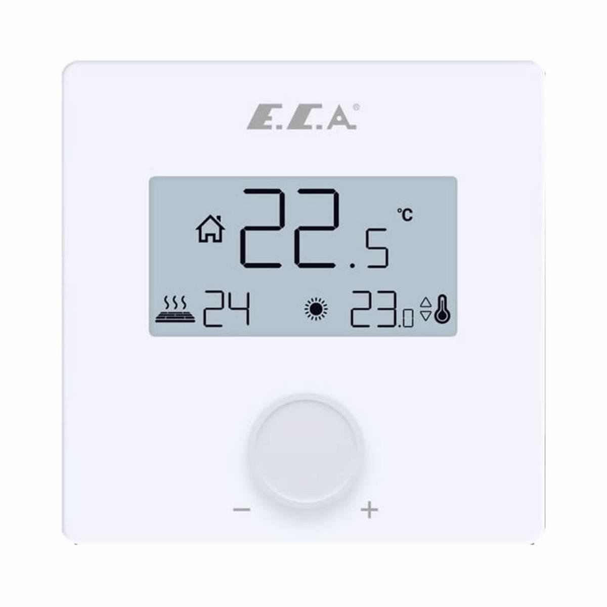 E.C.A. Beyaz Dijital Oda Termostatı (ECA.601021047)