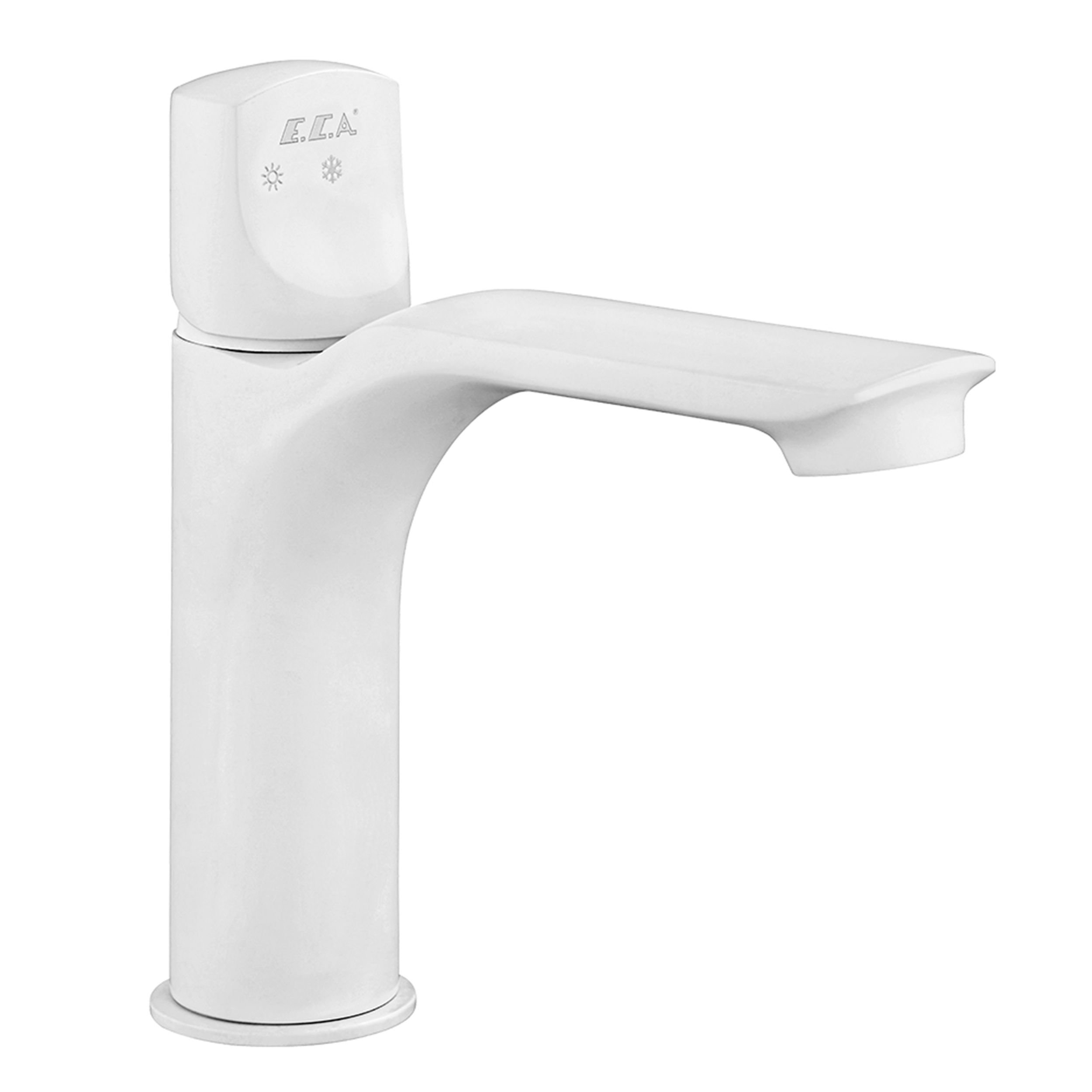 E.C.A. Mat Beyaz Myra Lavabo Bataryası (ECA.102108986C4)