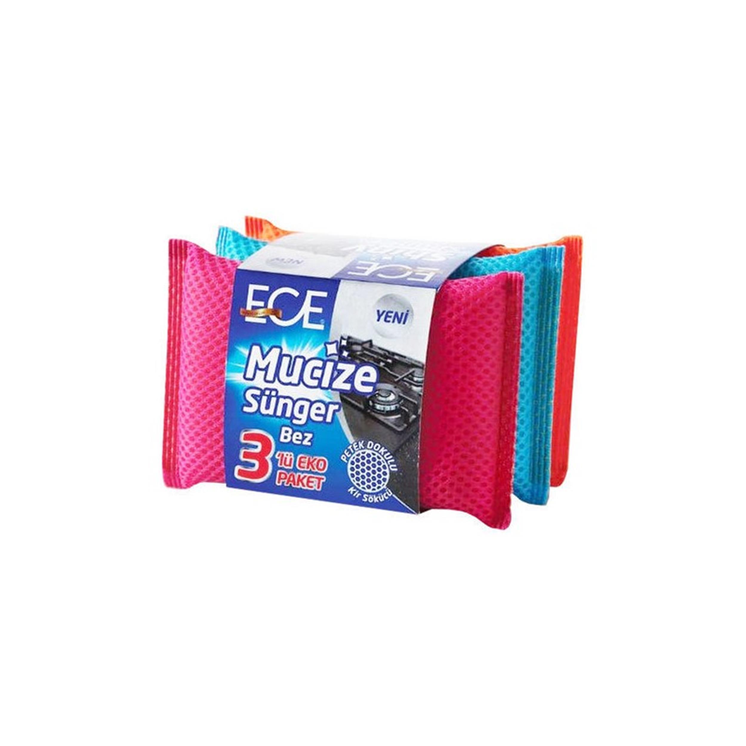 ECE Üçlü Mucize Sünger Bez (ECE.ETZ-464)