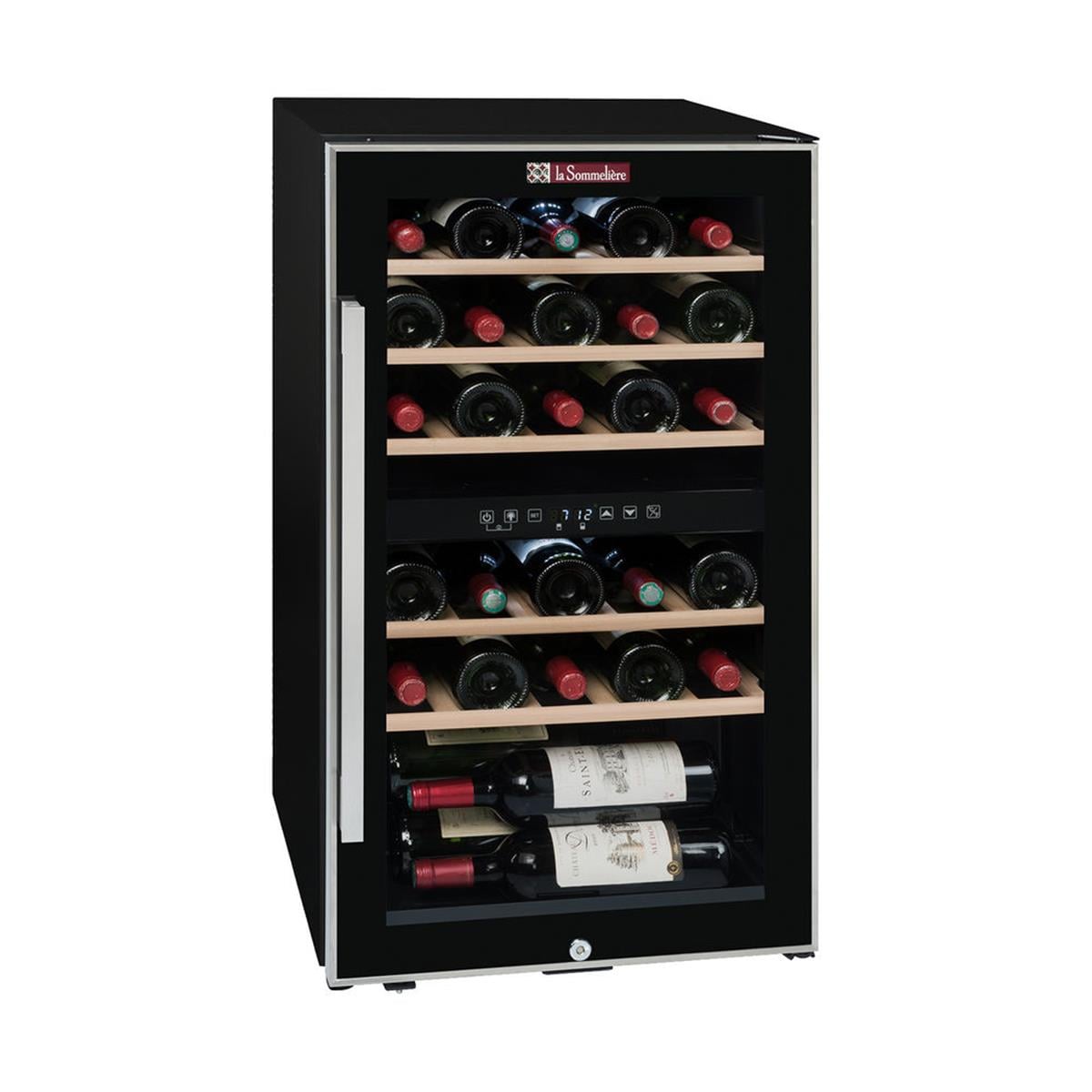 La Sommeliere 2 Zon 29 Şişe Kapasiteli Service Solo Şarap Dolabı (ECS302Z)