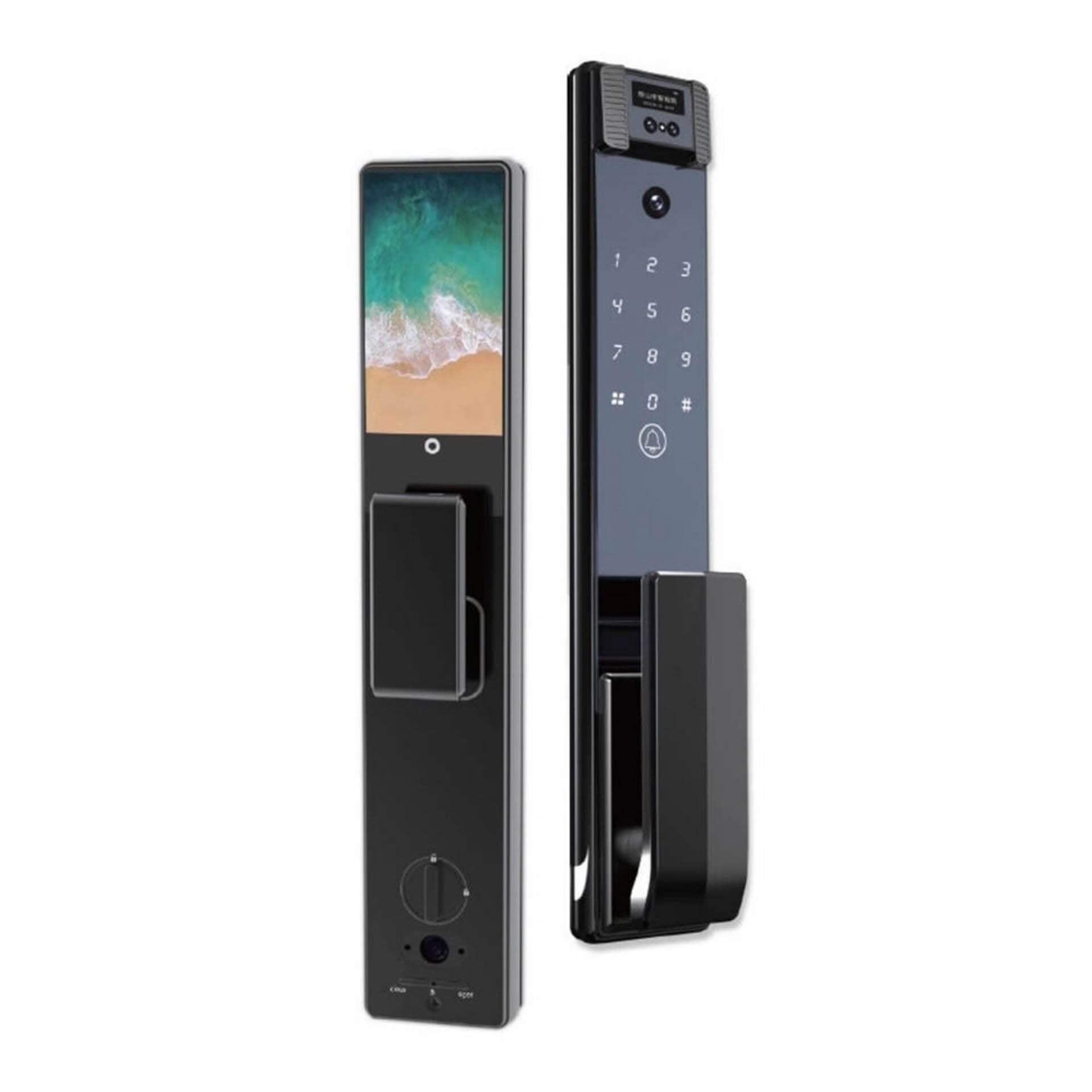 Emaks Prime Siyah Retina 30 Akıllı Kapı Kilidi (EE.BCK.002.0002.R001)