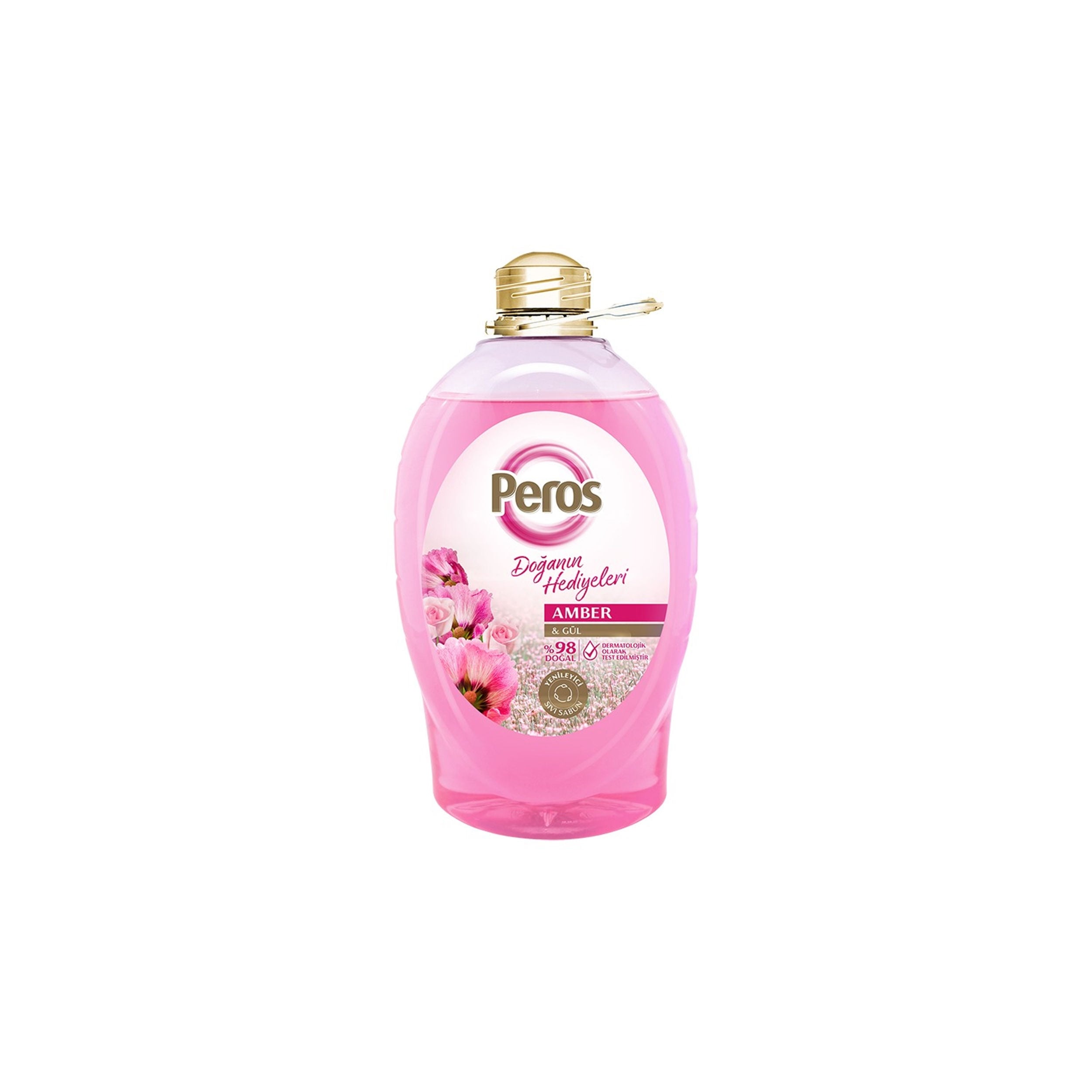 Peros 3,6 Kg Amber Rose Sıvı Sabun (4 Adet) (EG-222290)