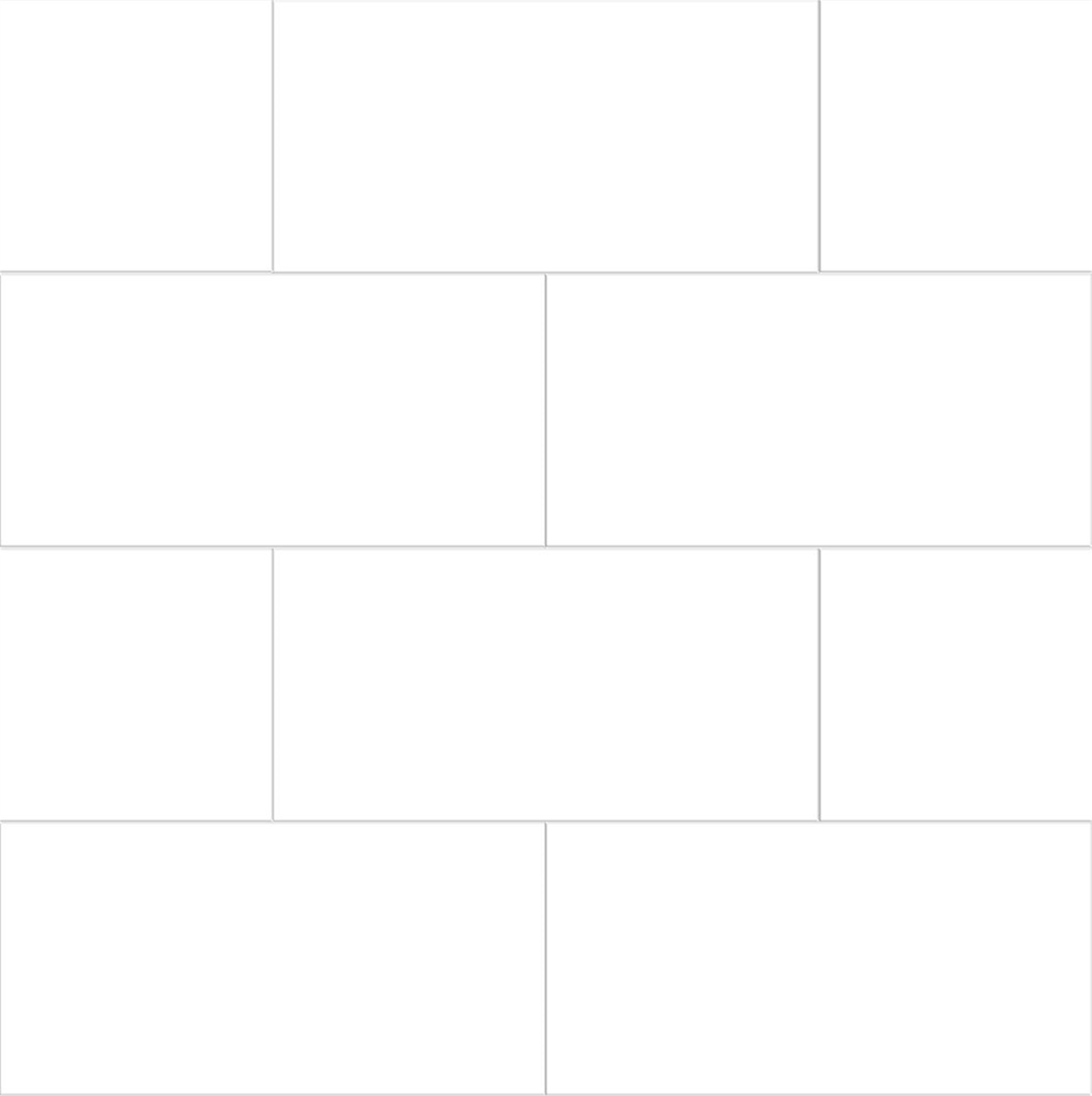 EGE Seramik Parlak Beyaz 7,5x15 cm Plain Granit (EGE.075X150BEY01)