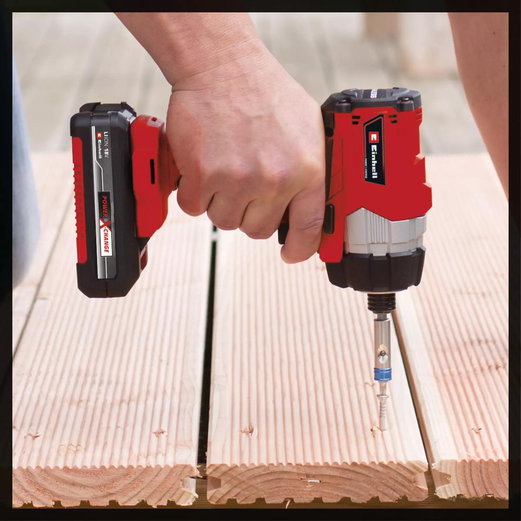 Einhell Professional TE-CI 18 Li BL Kit (1x4,0 Ah), Akülü Darbeli Vidalama