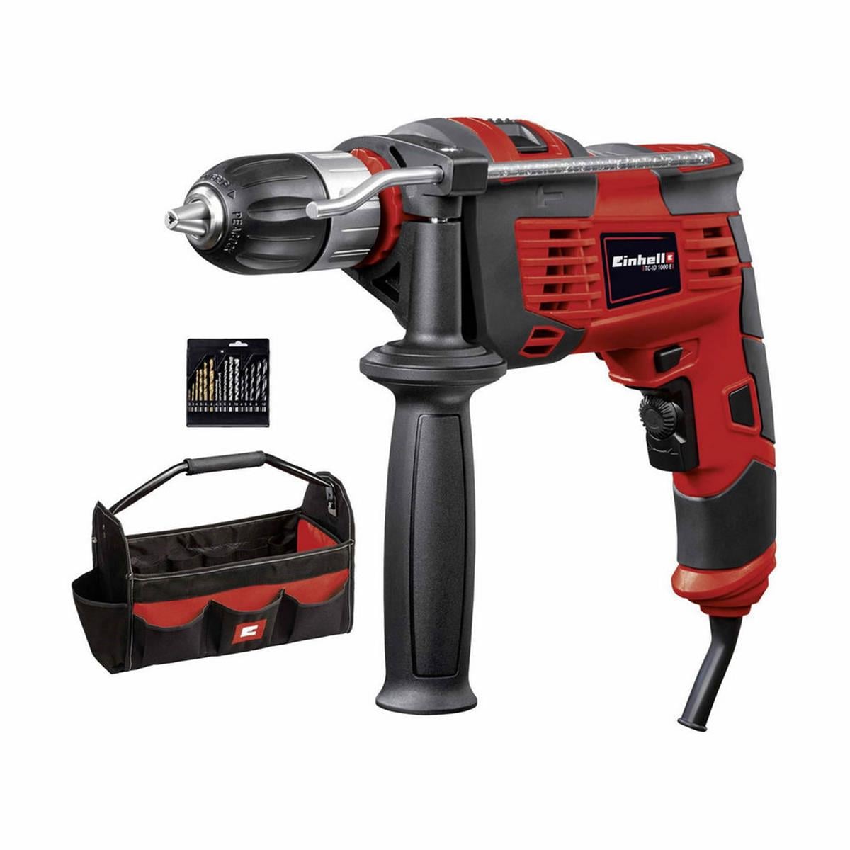 Einhell TC-ID 1000 E Kit 1010 Watt Darbeli Matkap (EİNHEL.4259844)