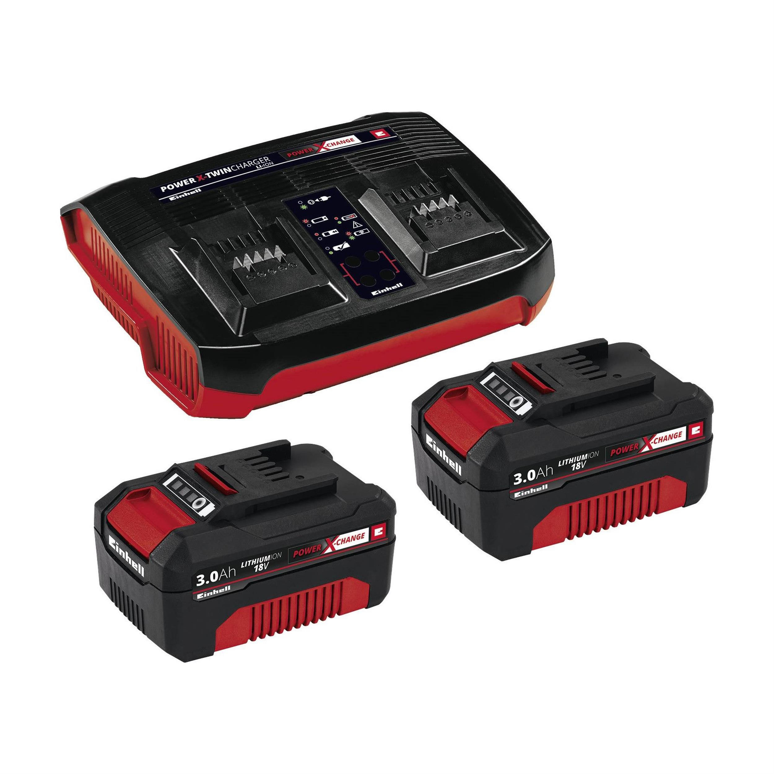 Einhell 18V 3,0Ah İkiz Batarya VE Şarj Cihazı (EİNHEL.4512083)