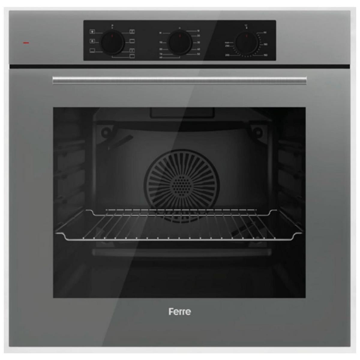 Ferre Gri Cam QBL62CB Ankastre Fırın (Ferre.QBL62CPR)
