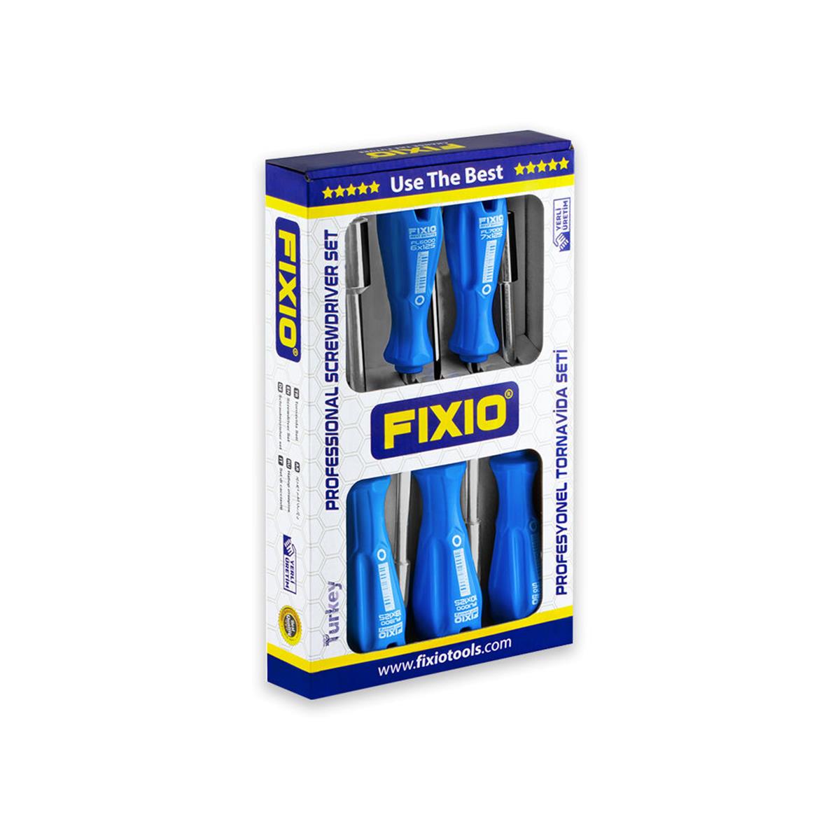 Fixio Lokma Tornavida Takımı (5 Adet) (FİXİO.FL5613)