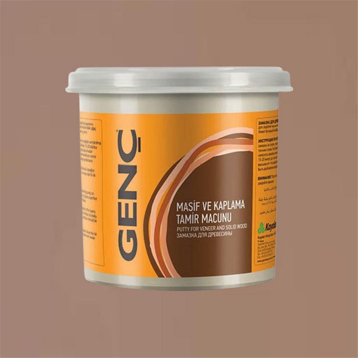 GENÇ Koyu Ceviz 230 Gr. Masif ve Kaplama Tamir Macunu (GENÇ.T43016)