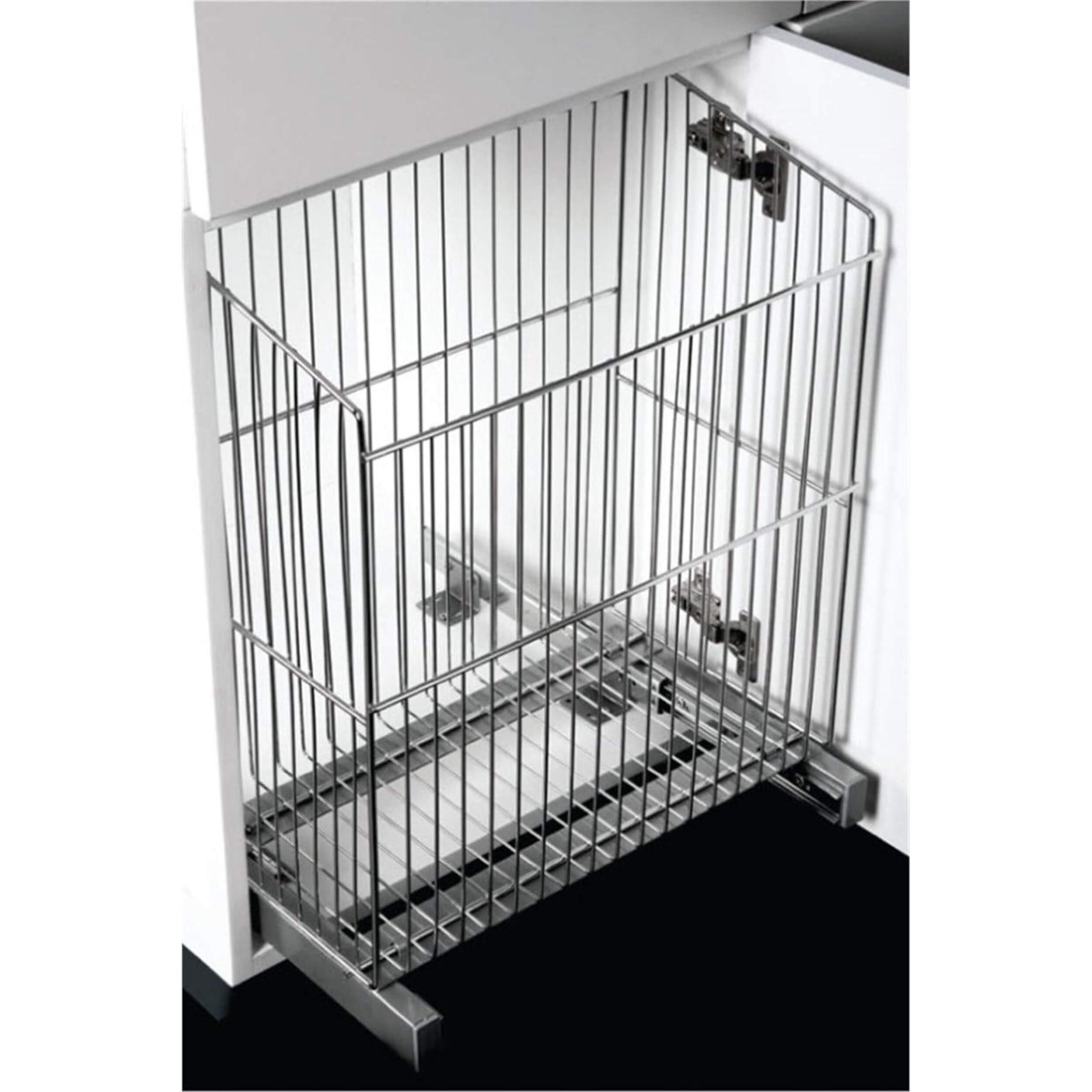 Huzur 330x300x550 mm Alttan Raylı Uzun Çamaşır Sepeti (H 9553)