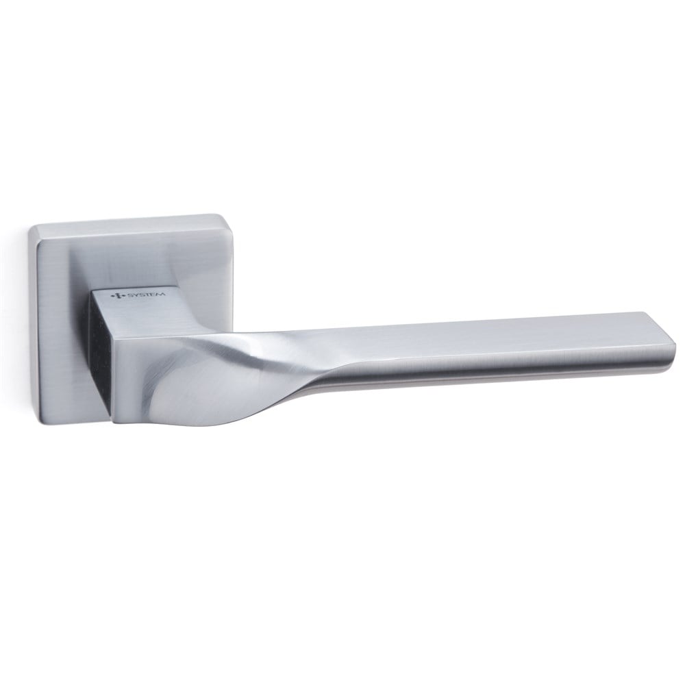 System Krom Saten Spinal Kapı Kolu (HA120RO11 CB)