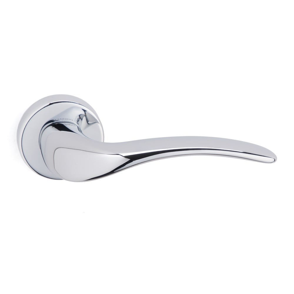 System Krom Eta Rozetli Banyo Kapı Kolu (HA148RO44W CR)