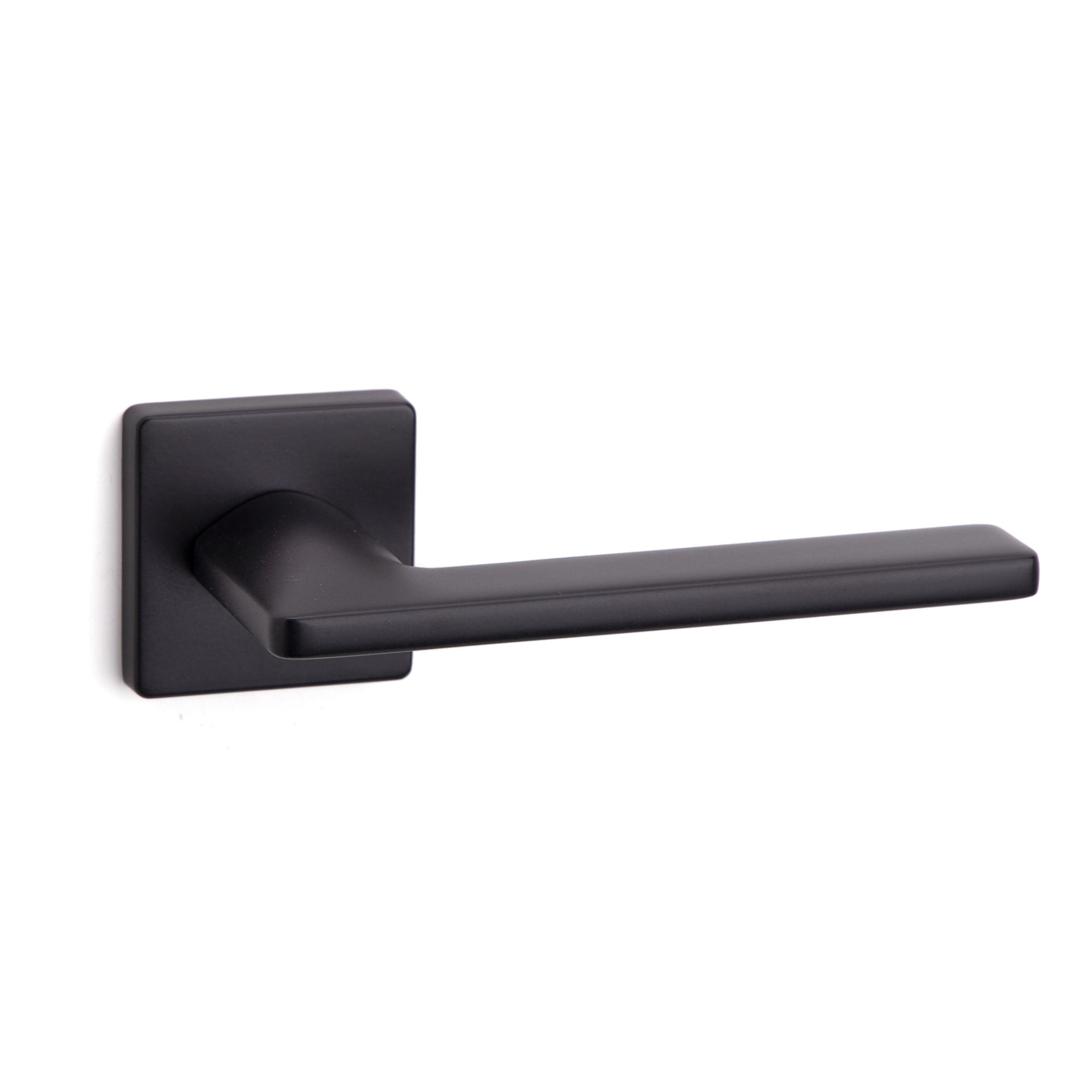 System Siyah Slim Kapı Kolu (HA208RO11 AL6)