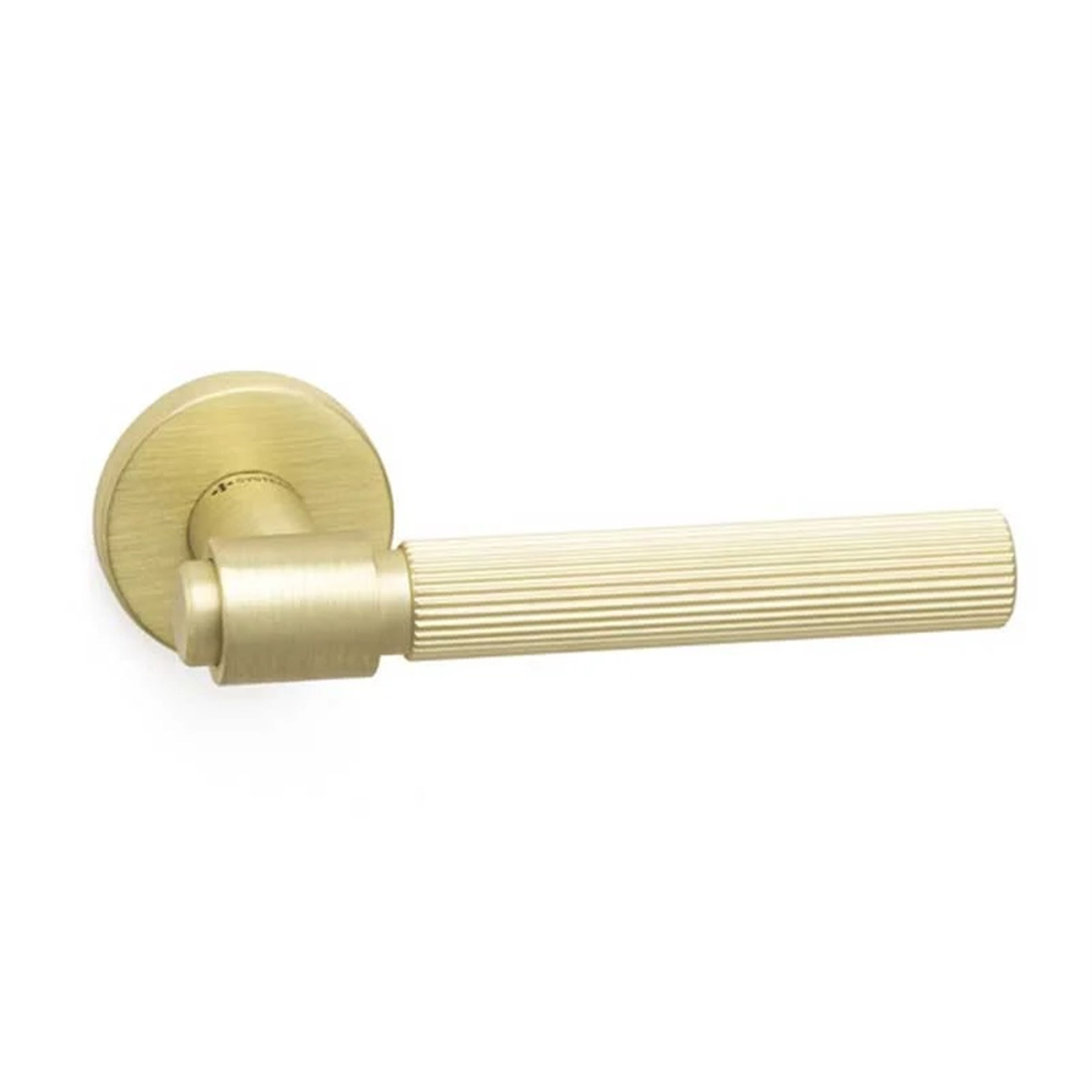 System Pirinç Saten Axes-L Kapı Kolu (HA213RO12 BB)