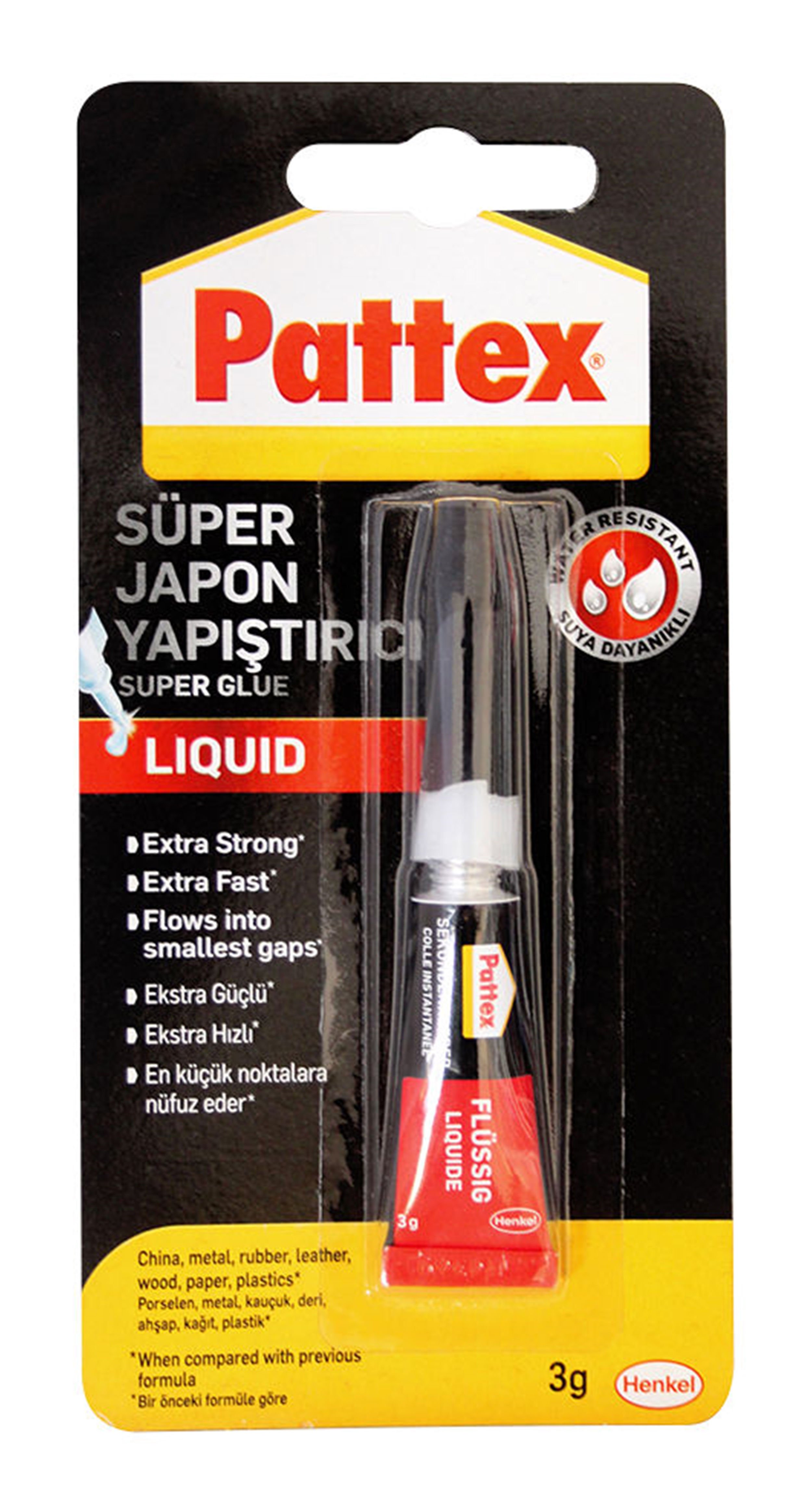 Pattex 3 gr Süper Japon Yapıştırıcı (HNKL-177767)