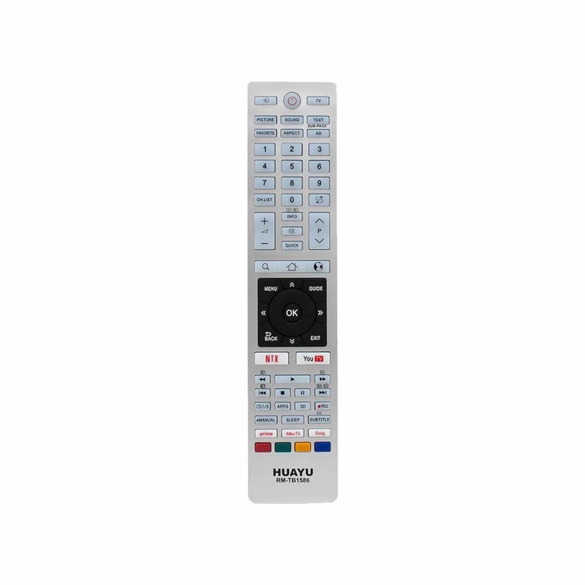 Huayu RM-TB1586 Toshiba Netflix - Youtube Tuşlu Universal LCD-LED Televizyon Kumandası (HUAYU.TB1586)