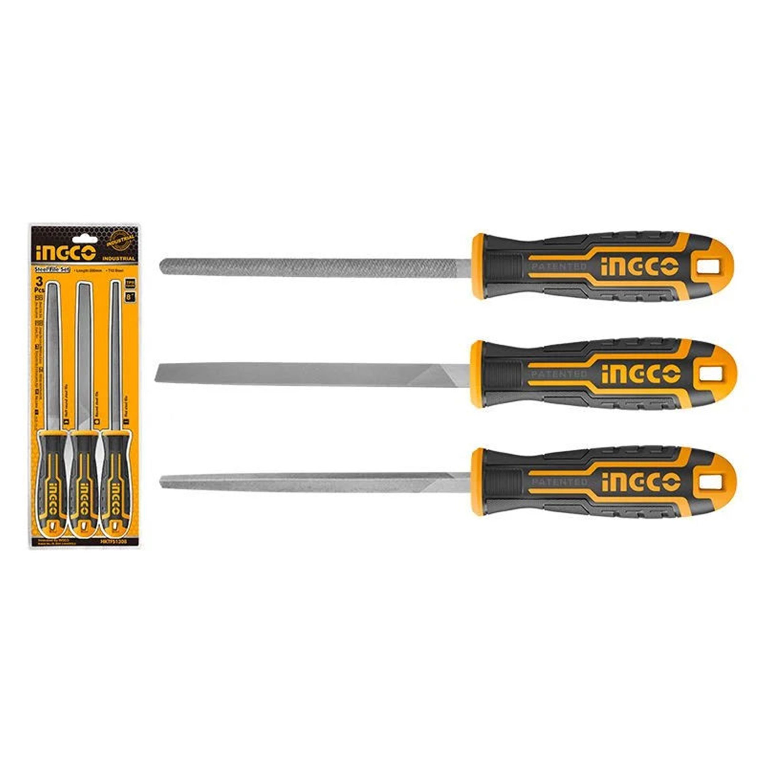 İngco 3 Parça Endüstriyel Eğe Seti (ING-HKTFS1308)