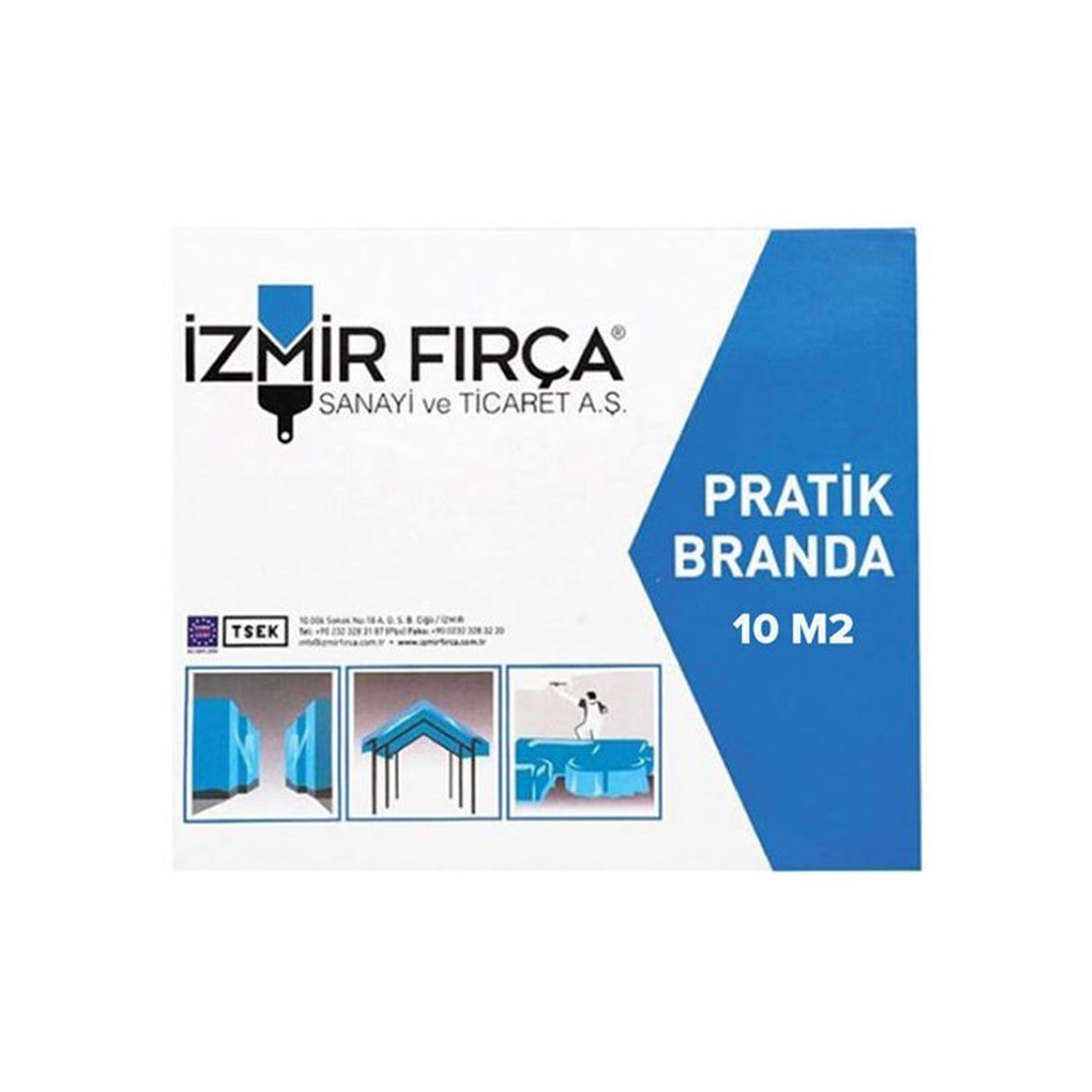 İzmir Fırça 10 m² Kalın Pratik Branda (İZ-010338)