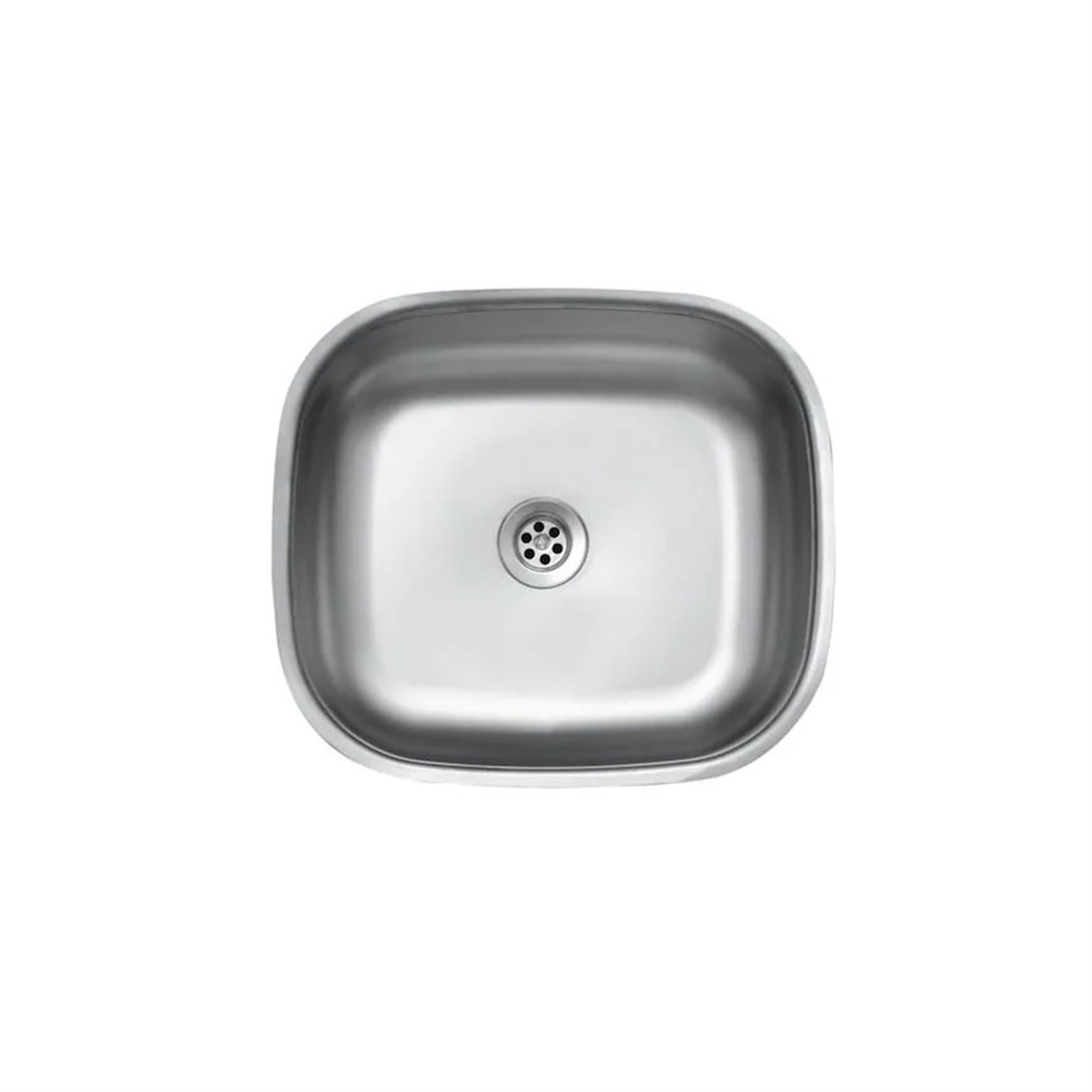 ASİL Paslanmaz Çelik 35x40 cm Tek Gözlü Damlalıksız Eviye (K.EVYE/S-101)