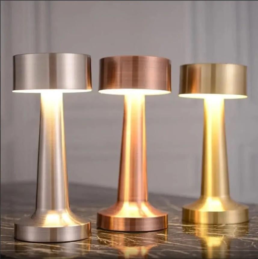 K2 KML106 3 Fonksiyonlu Masa Lambası Bronz  (K2-KML106B)