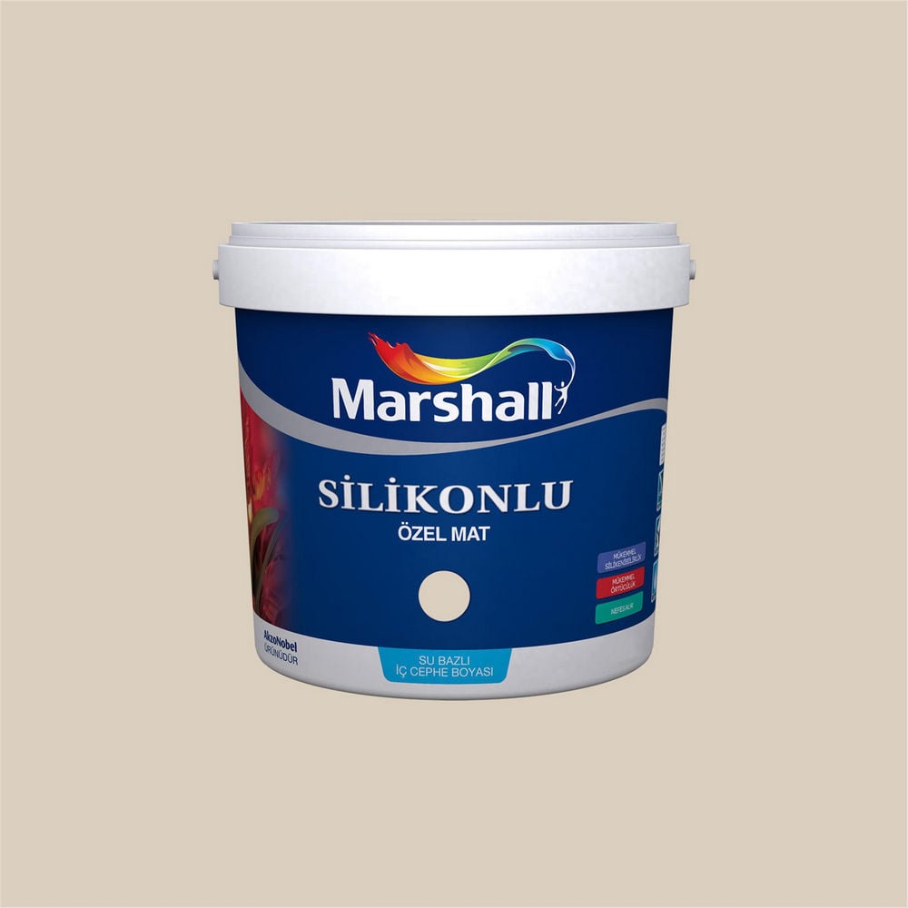 Marshall 20YY 67/084 1 Litre Silikonlu Özel Mat Su Bazlı İç Cephe Boyası (MARSHALL.5134332)